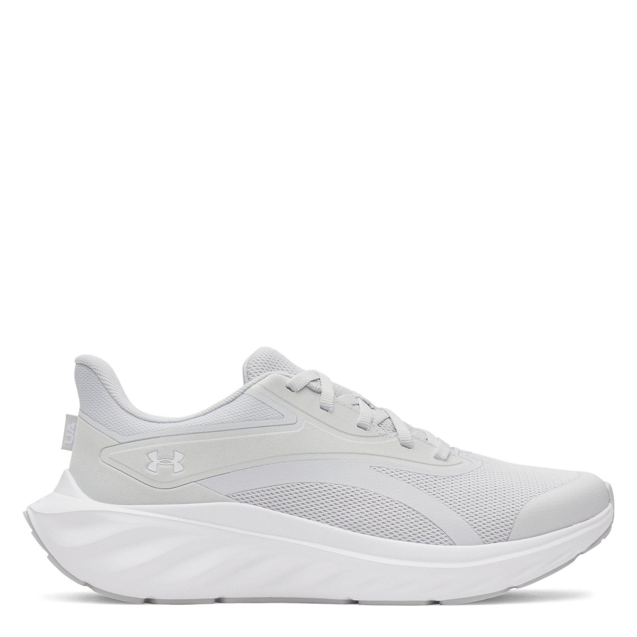 Under Armour Girls Ascend Kids Trainers - Grey/White - 5.5 (38.5)
