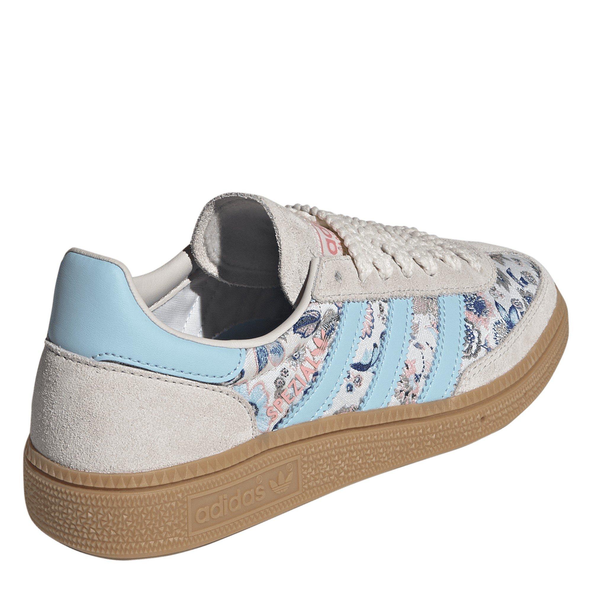 Off White/Blue - adidas Originals - Kids' Low-Top Trainers - 4