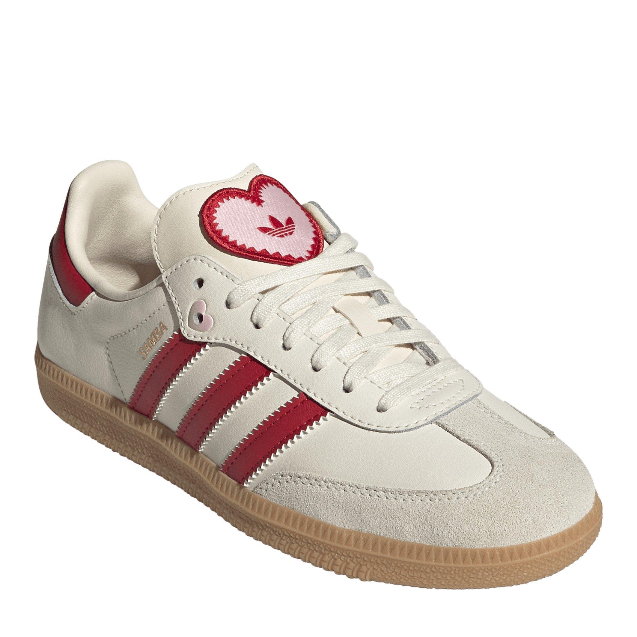 Cream/Red - adidas Originals - Adidas Samba OG Val Jn62 - 3