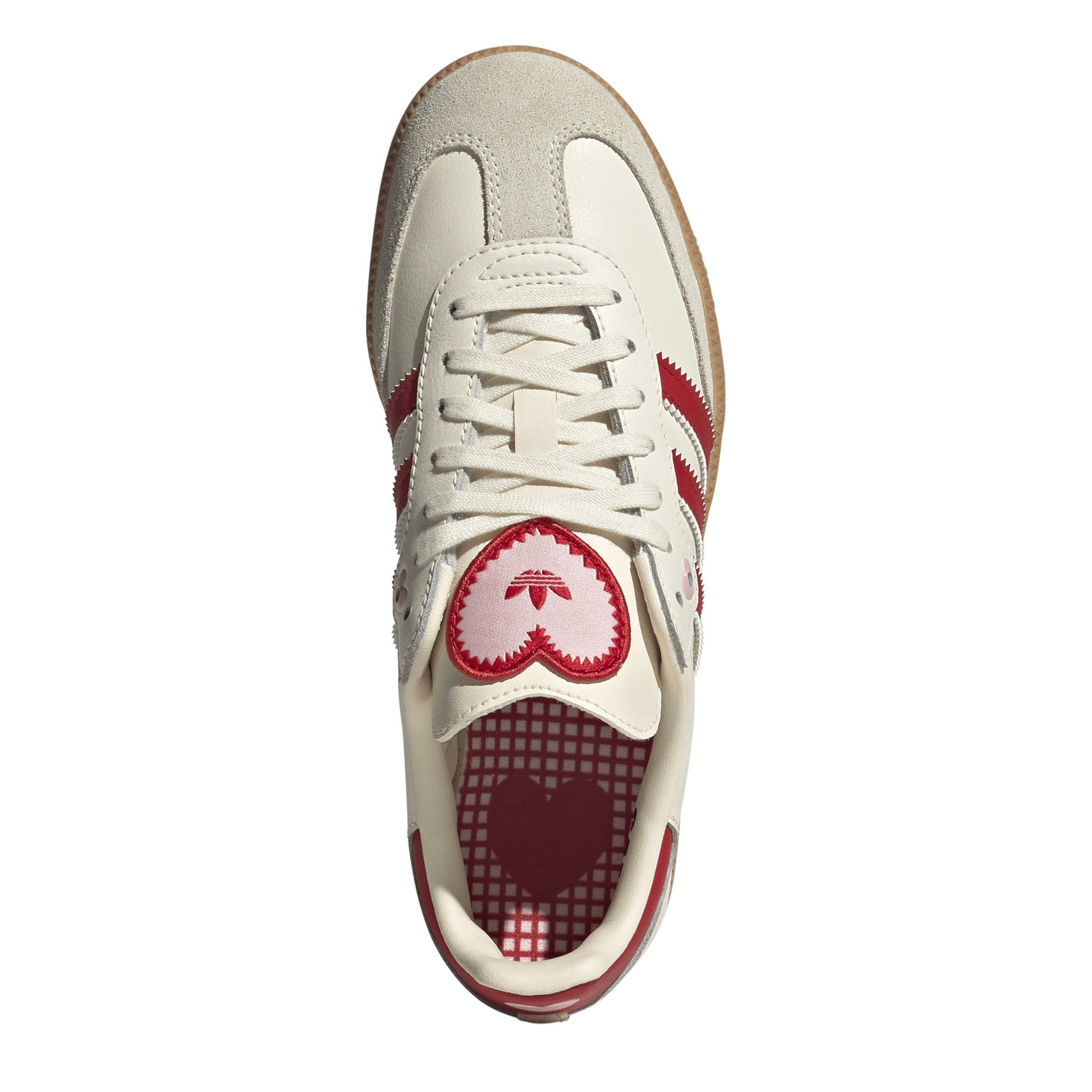 Cream/Red - adidas Originals - Adidas Samba OG Val Jn62 - 5