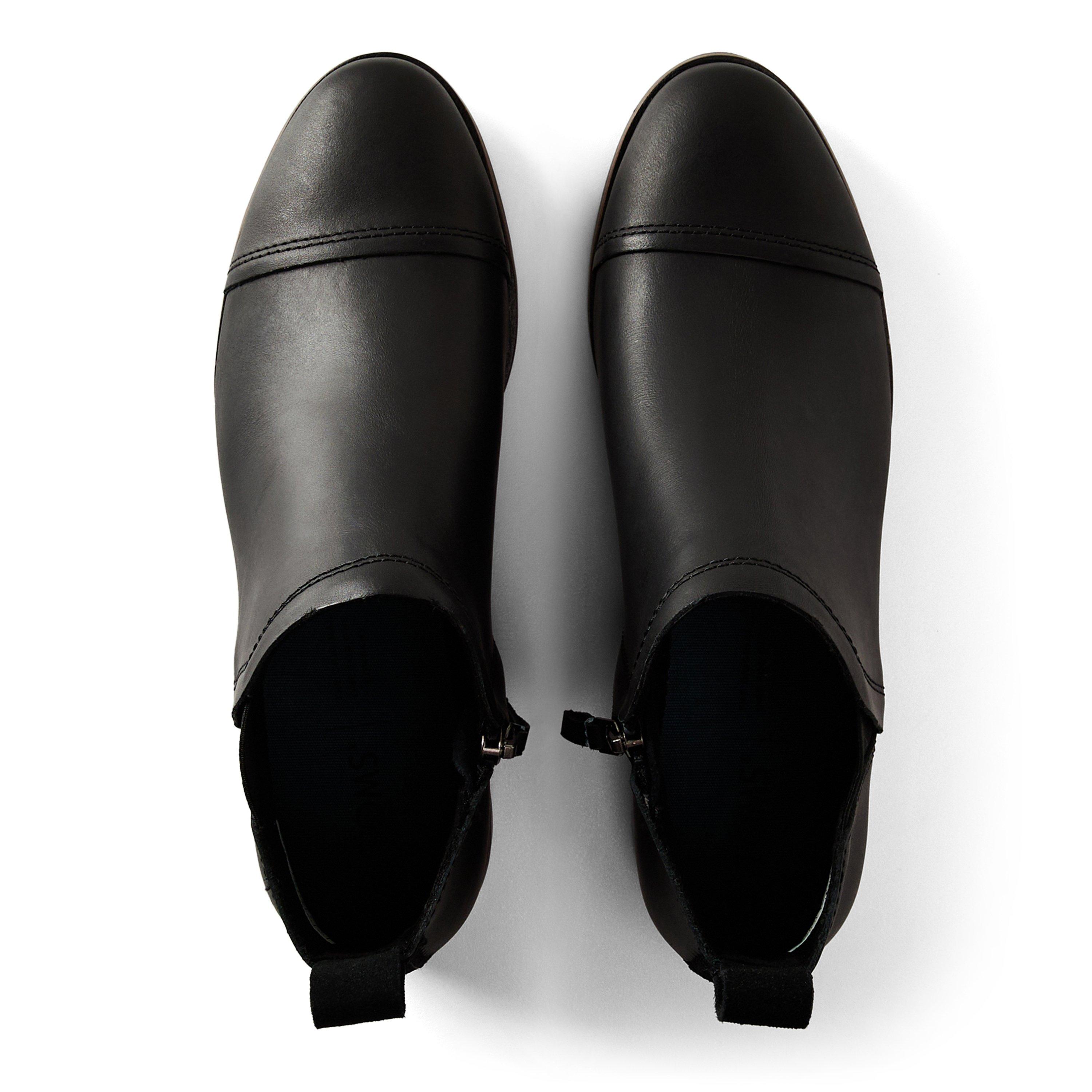 Black - Toms - Reese Boot Juniors - 4