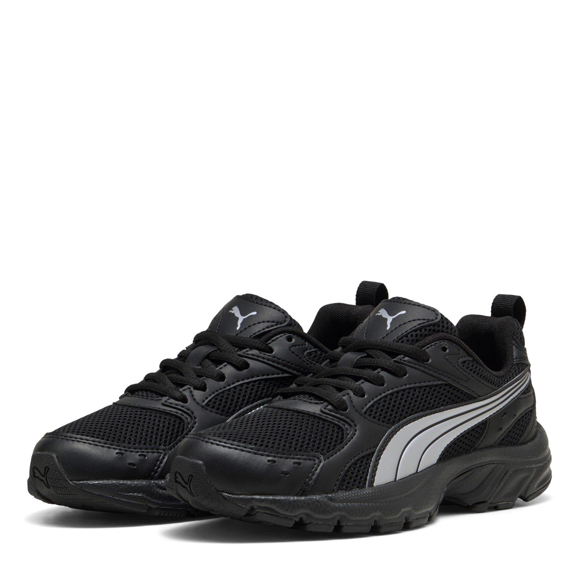 Puma Girls Milenio Tech Lt Junior - Black/Silv - 5 (38)