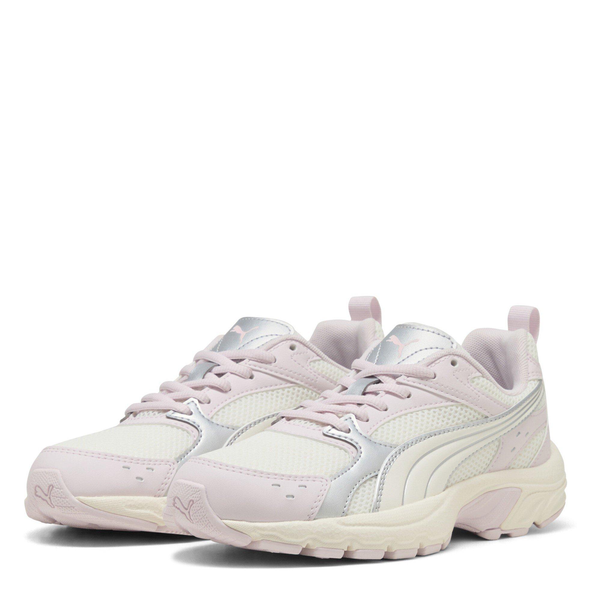 Puma Girls Milenio Tech Lt Junior - Cream/Pink - 5.5 (38.5)
