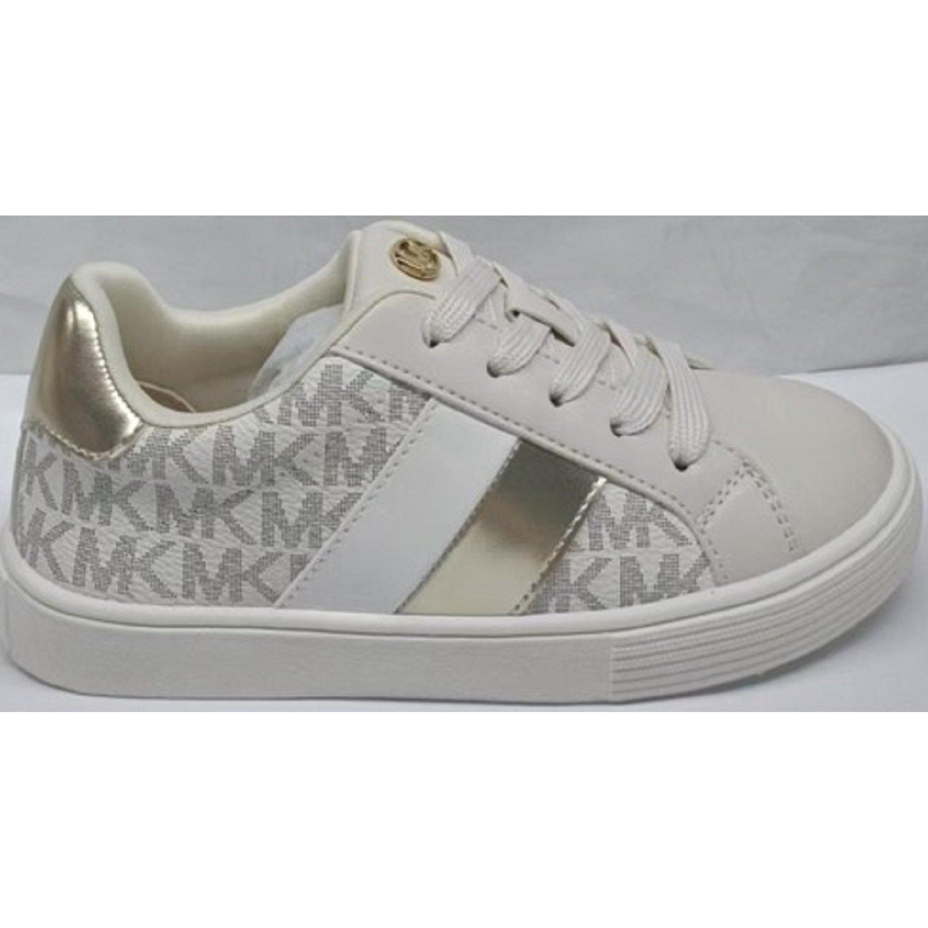 Vanilla/Wht - MICHAEL Michael Kors - Kids' Kyndra Low-Top Trainers