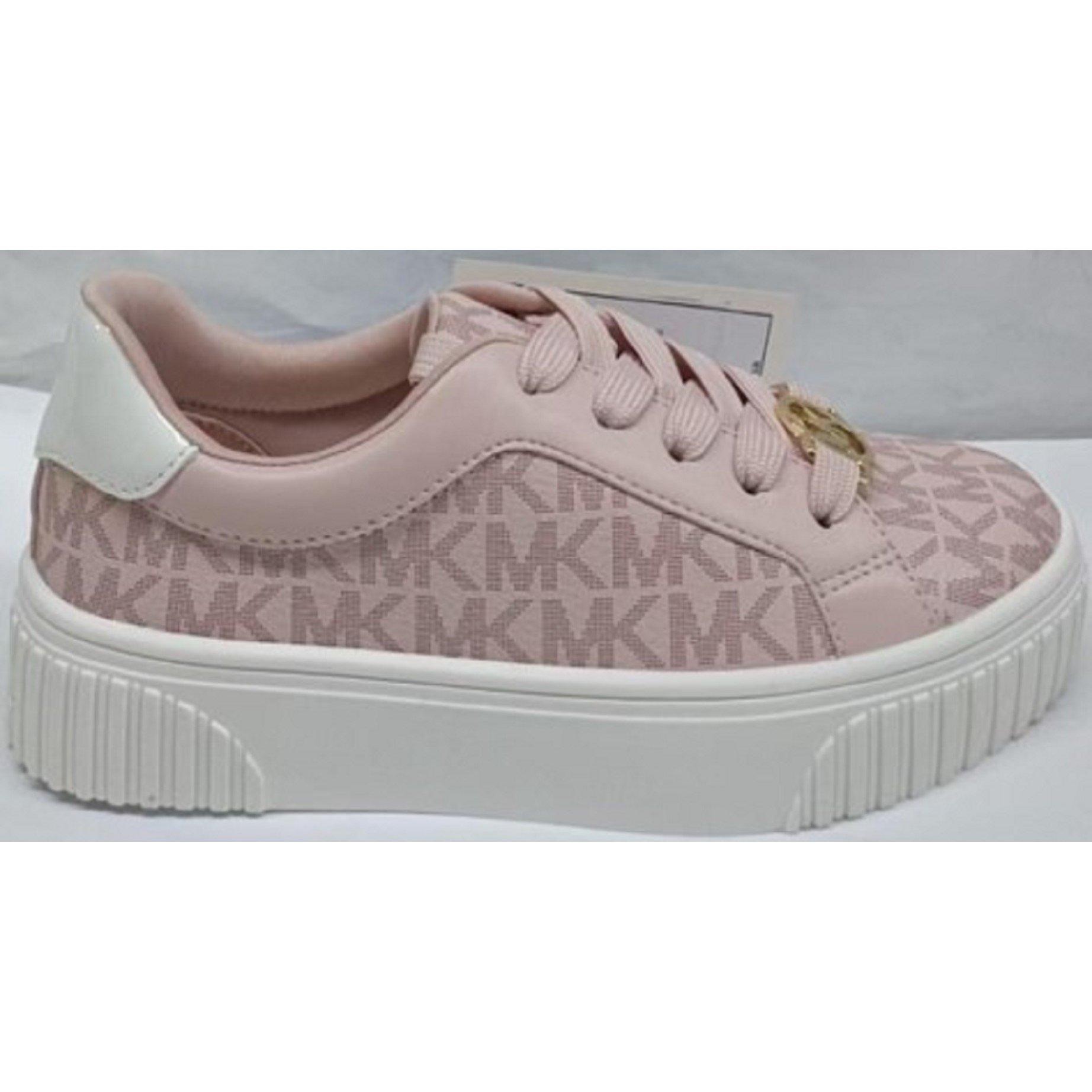 Smokey Rose - MICHAEL Michael Kors - Kids' Juniper Aline Low-Top Trainers