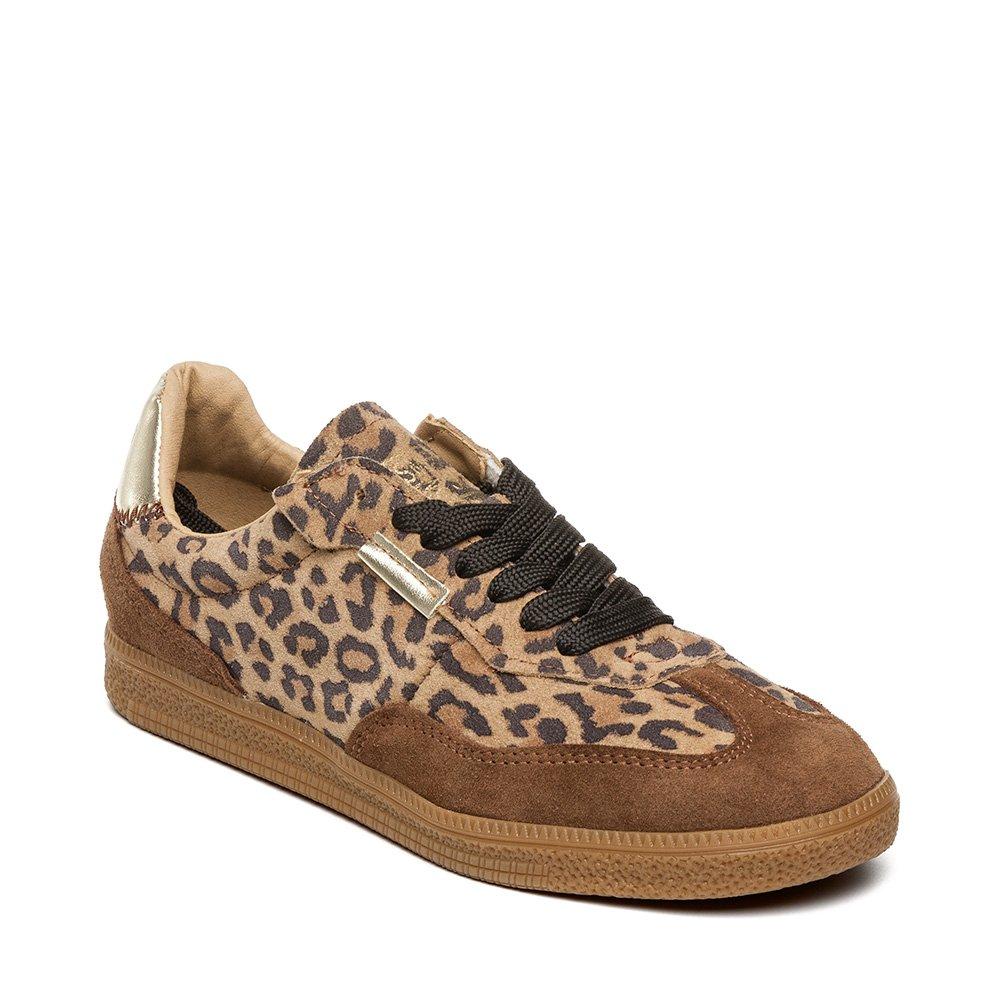 Leopard - Steve Madden - Kids' Emporia Suede Low-Top Trainers - 2