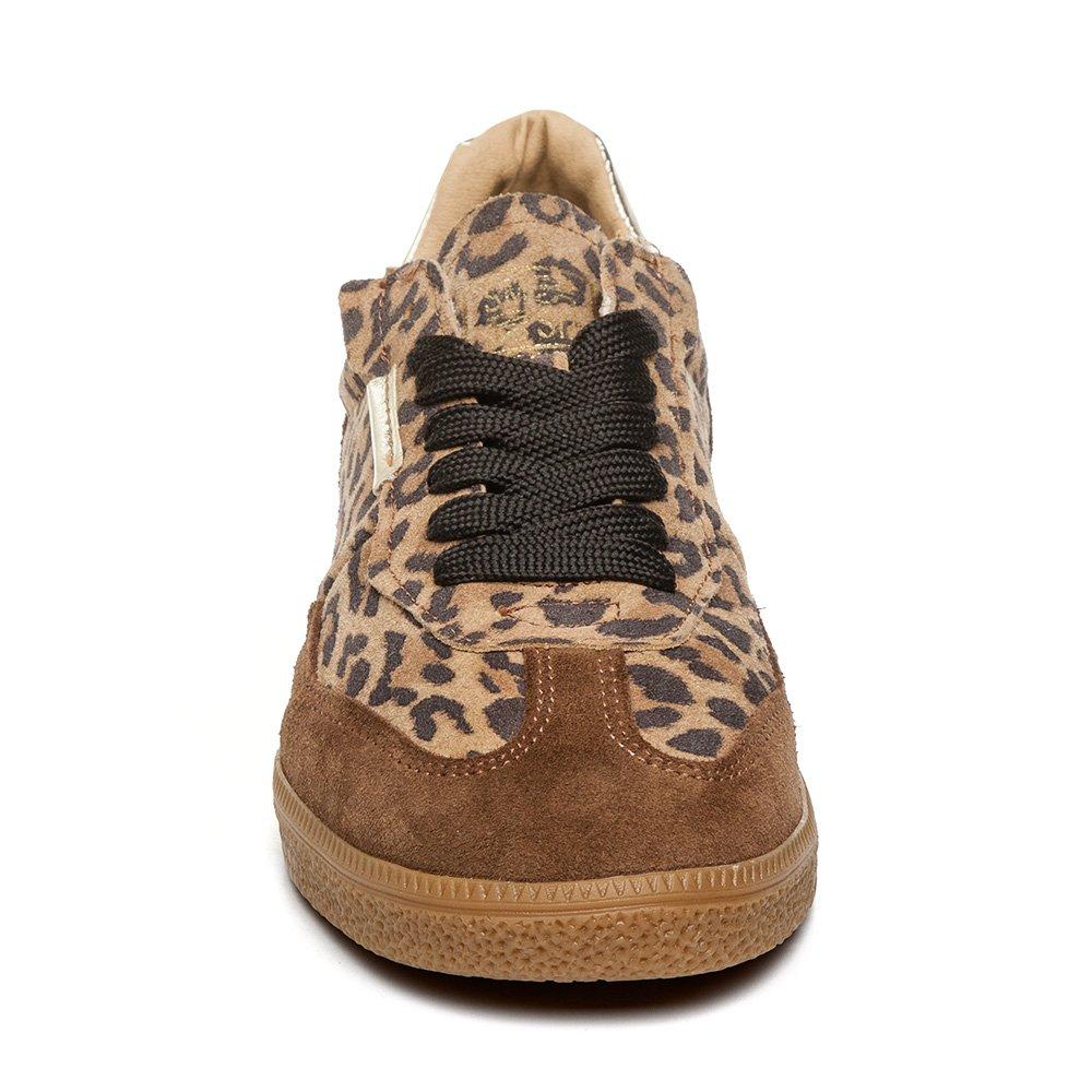 Leopard - Steve Madden - Kids' Emporia Suede Low-Top Trainers - 3