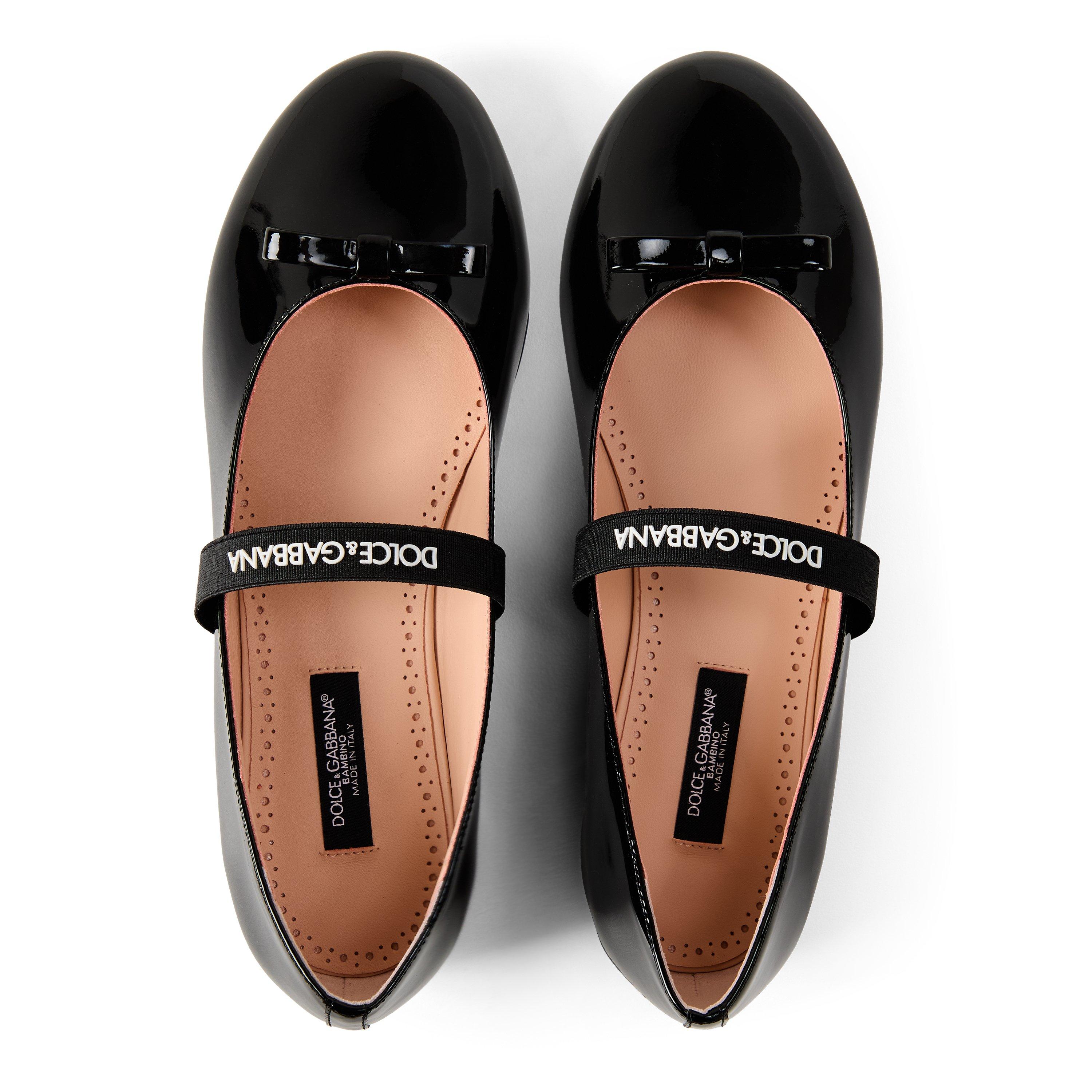 Black 80999 - Dolce and Gabbana - DG Ballerina Pumps Jn63 - 4