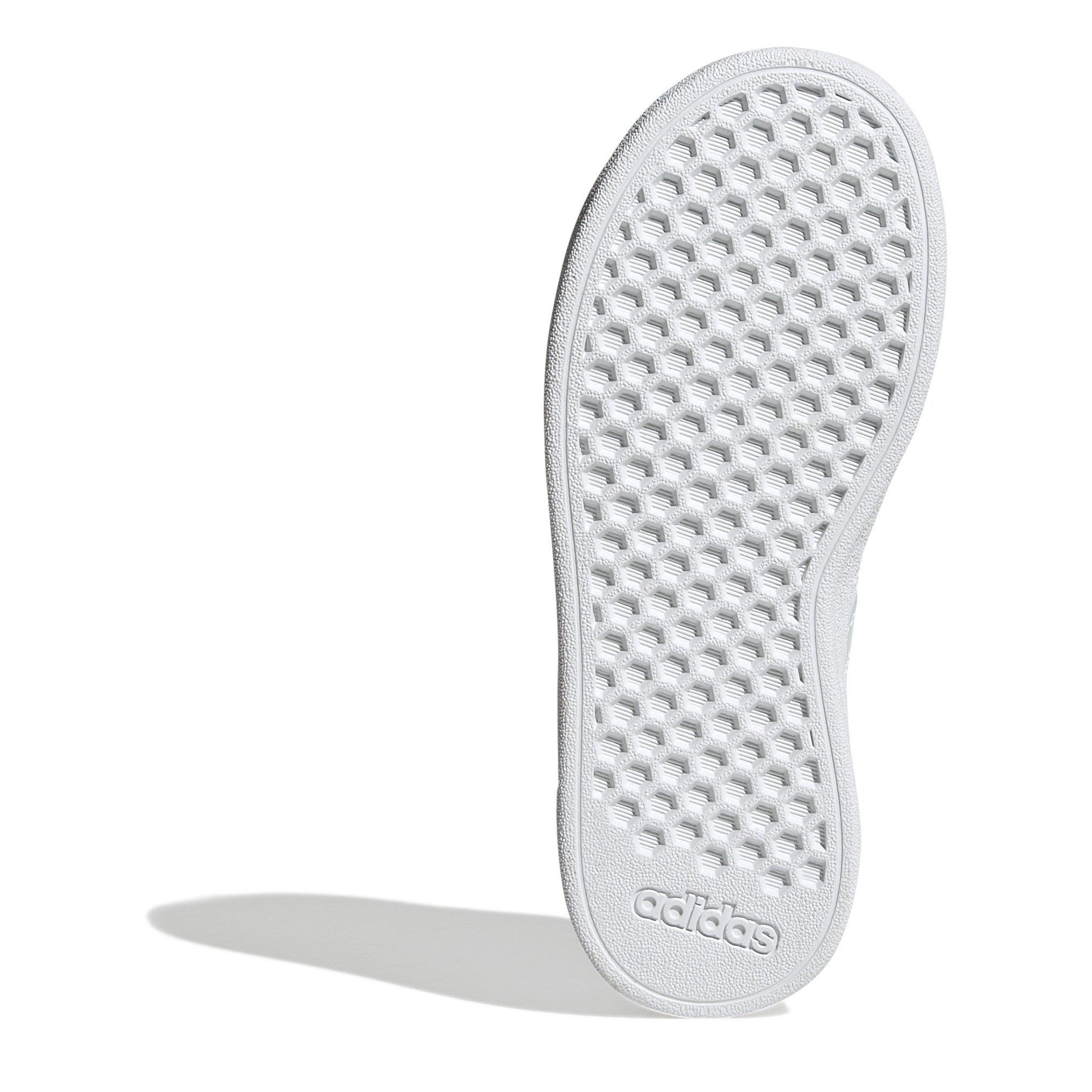 Weiß/Irides - adidas - Girls Grand Court Trainers - 6