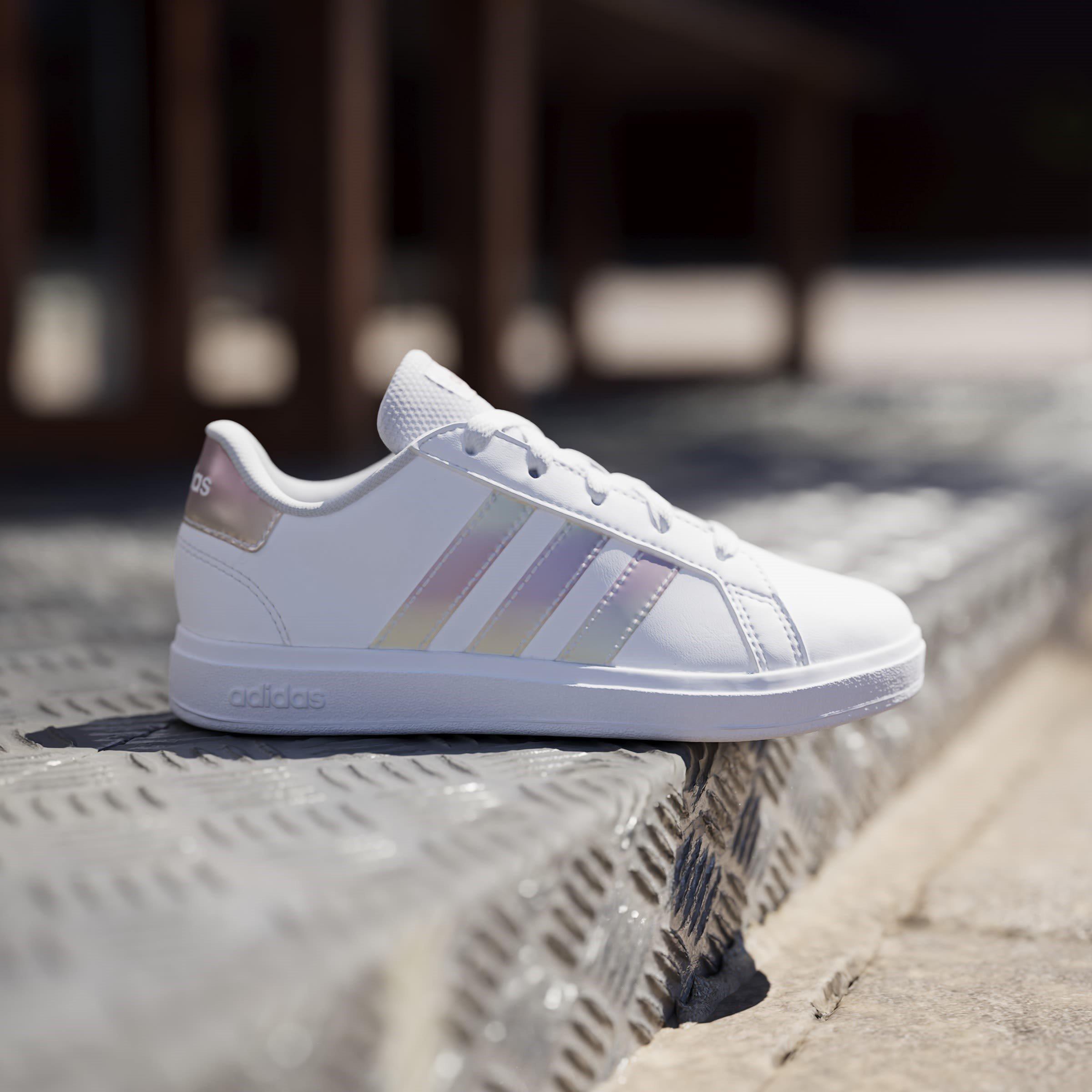 Adidas Grand Court Adidas Schoenen Roze Wit Adidas Sportswear