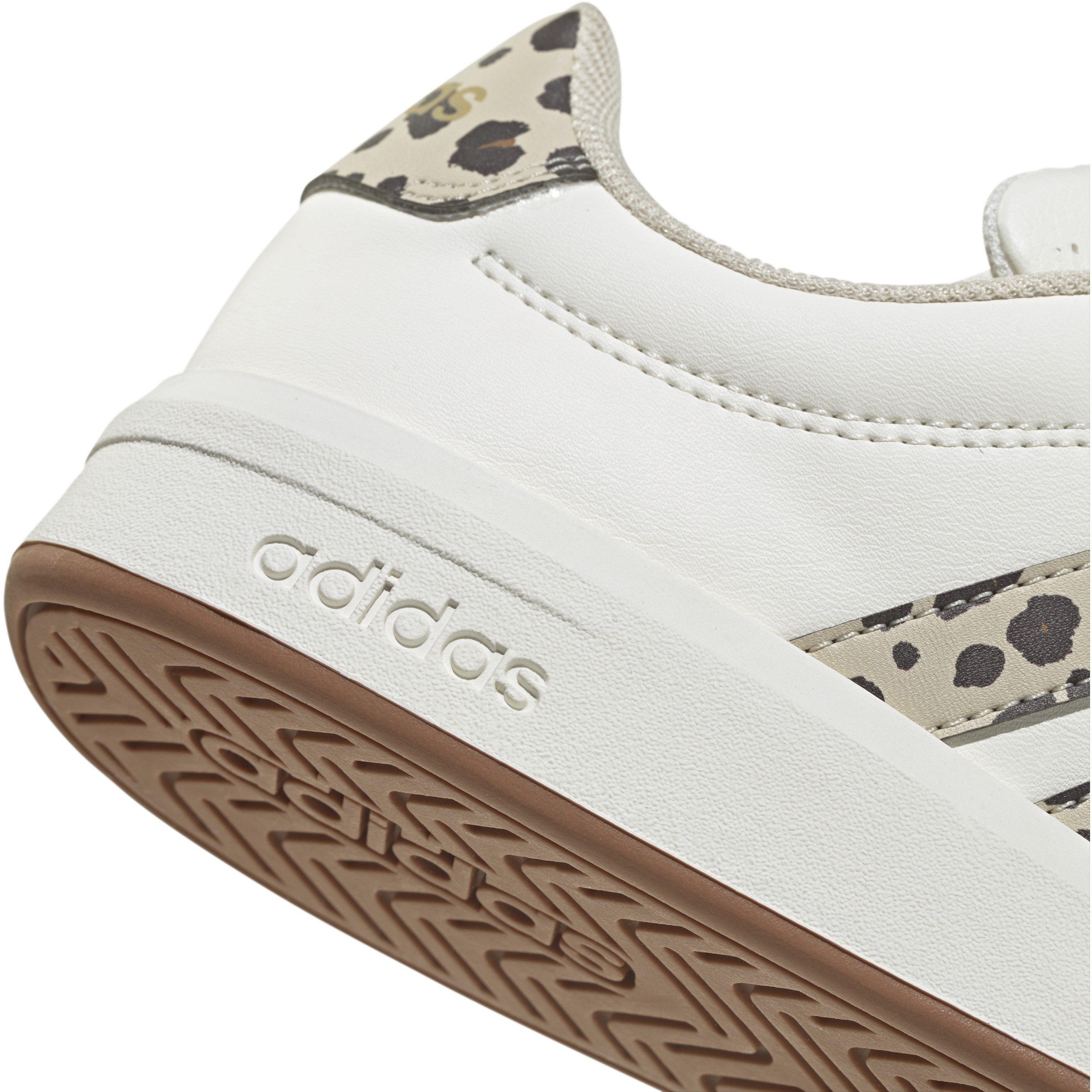Wit/Dierenprint - adidas - Girls Grand Court Trainers - 7
