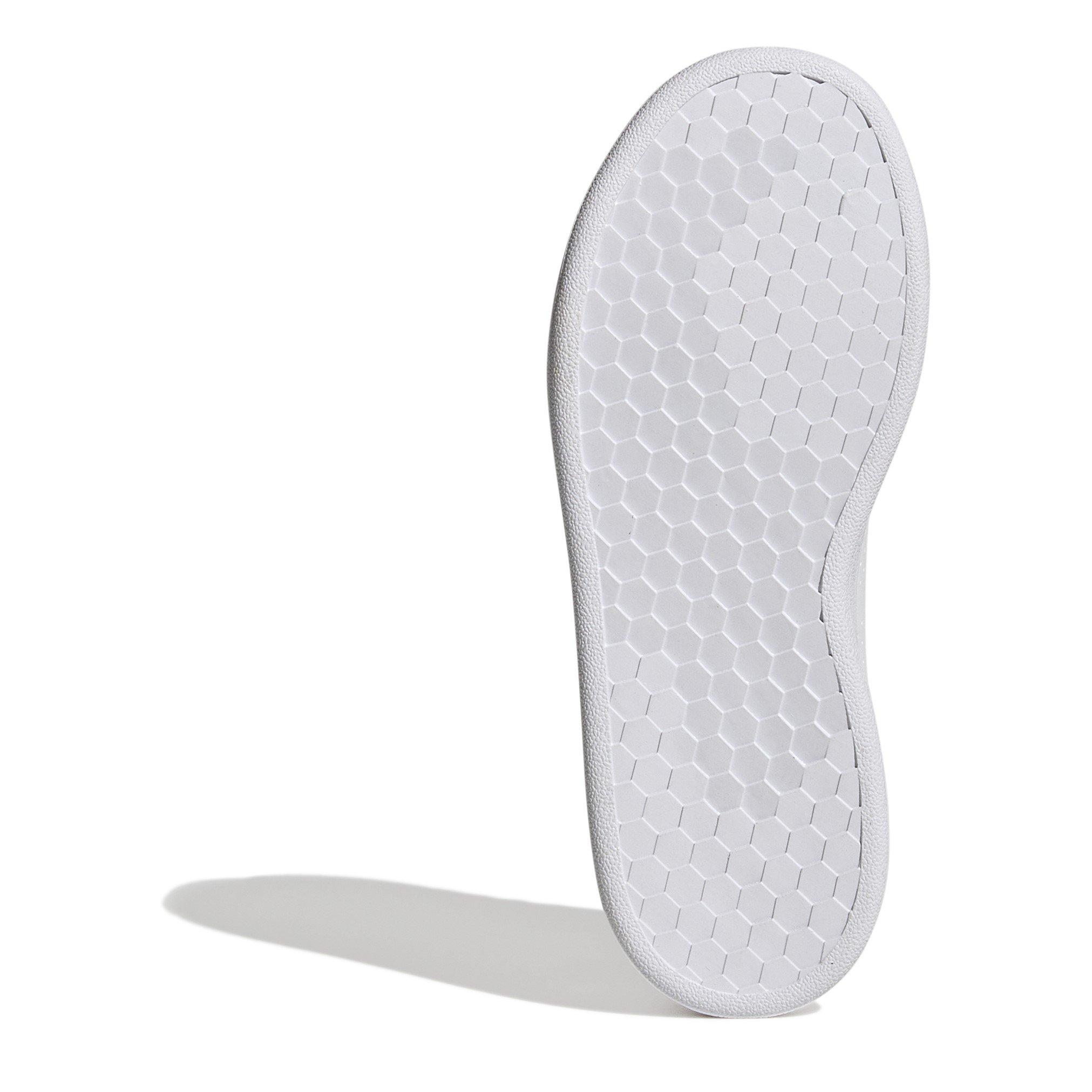 White/Pink - adidas - Advantage Low-Top Trainers - 6