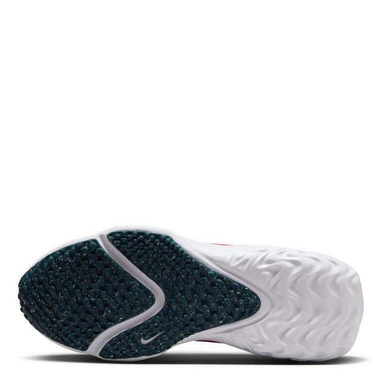 Blanc/bleu-vert - Nike - Run Flow Big Kids' Running Shoes - 6