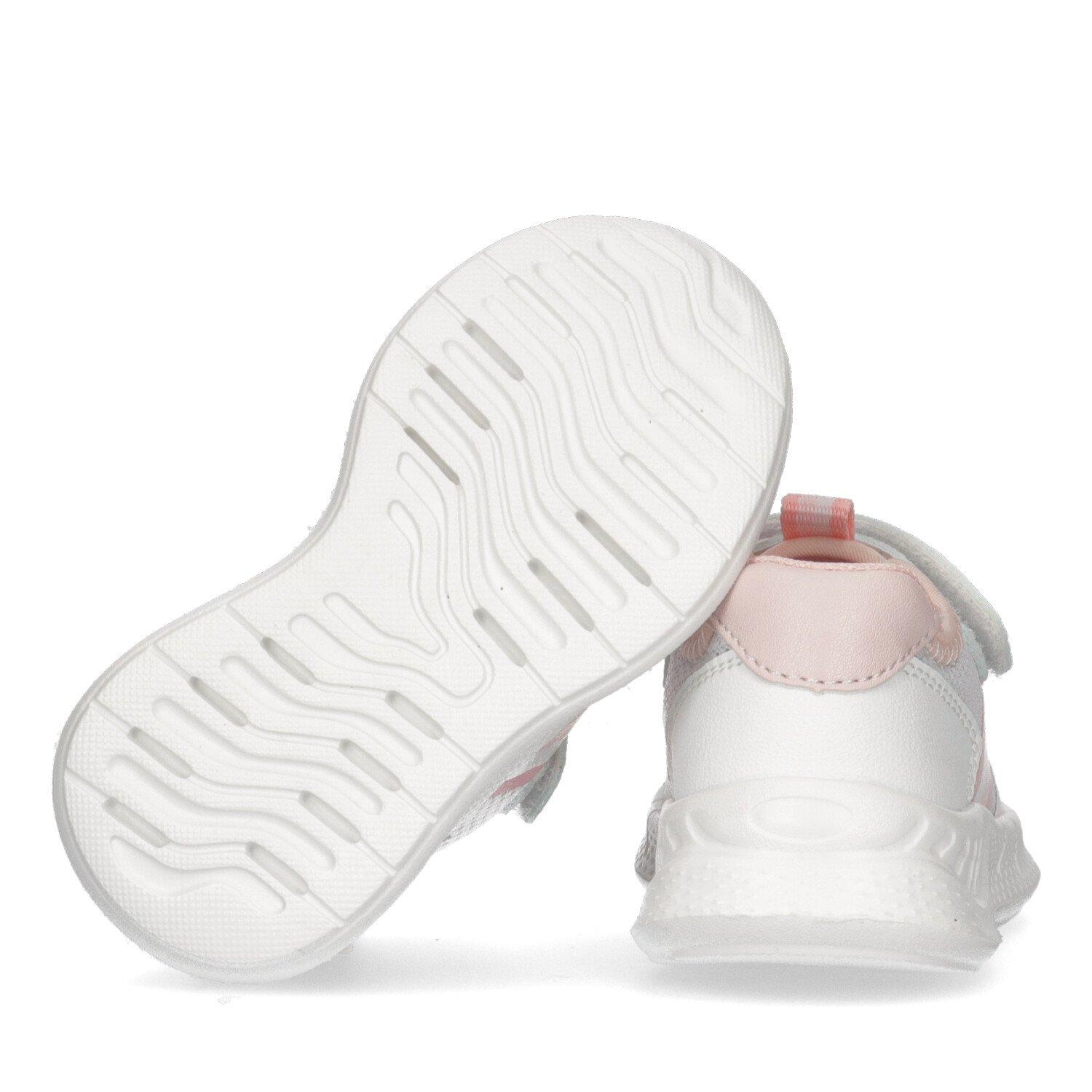 Bianco/Rosa 134 - Tommy Hilfiger - Stripe Low Trainers Juniors - 4