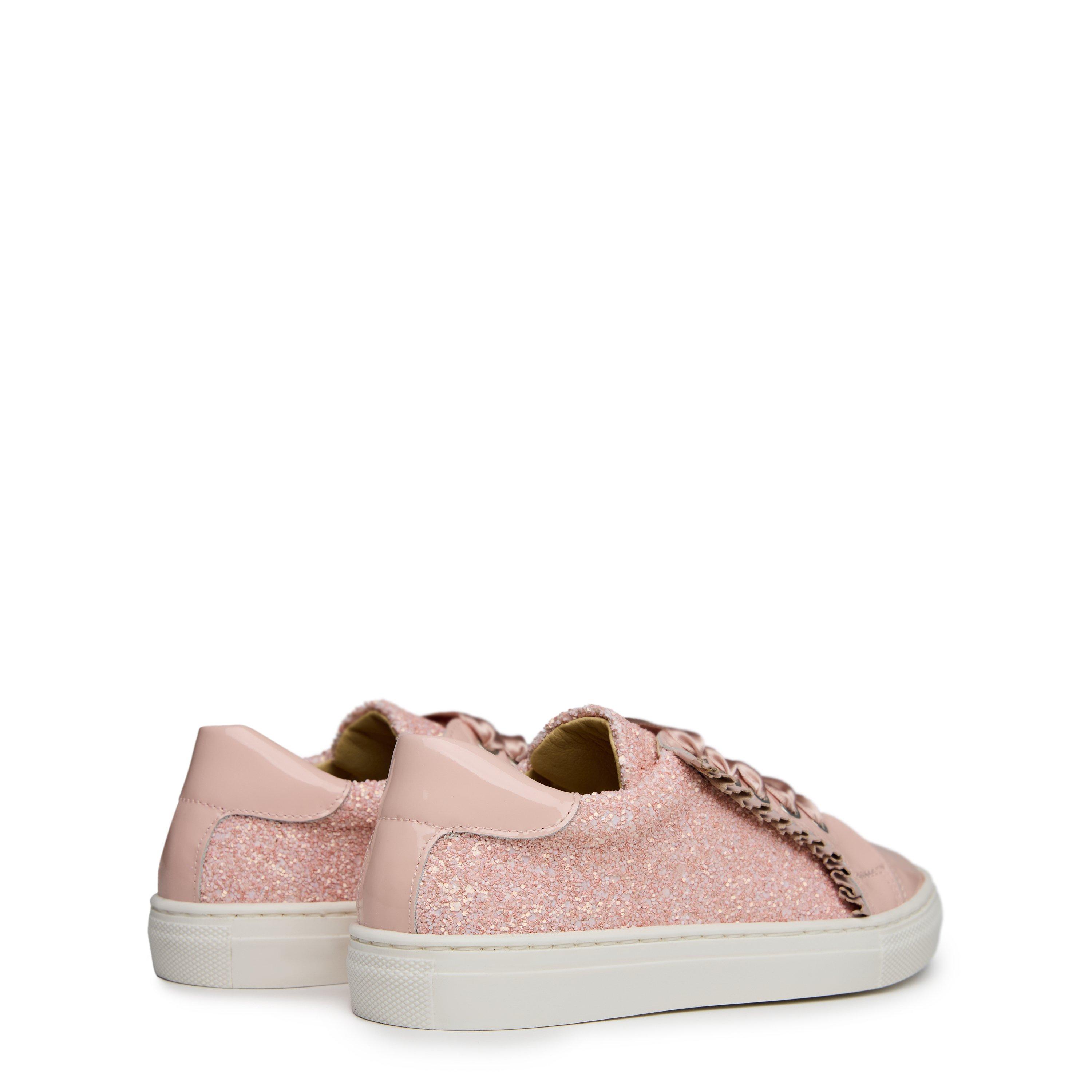 Pink - Andanines - Glitter Trainers Juniors - 4