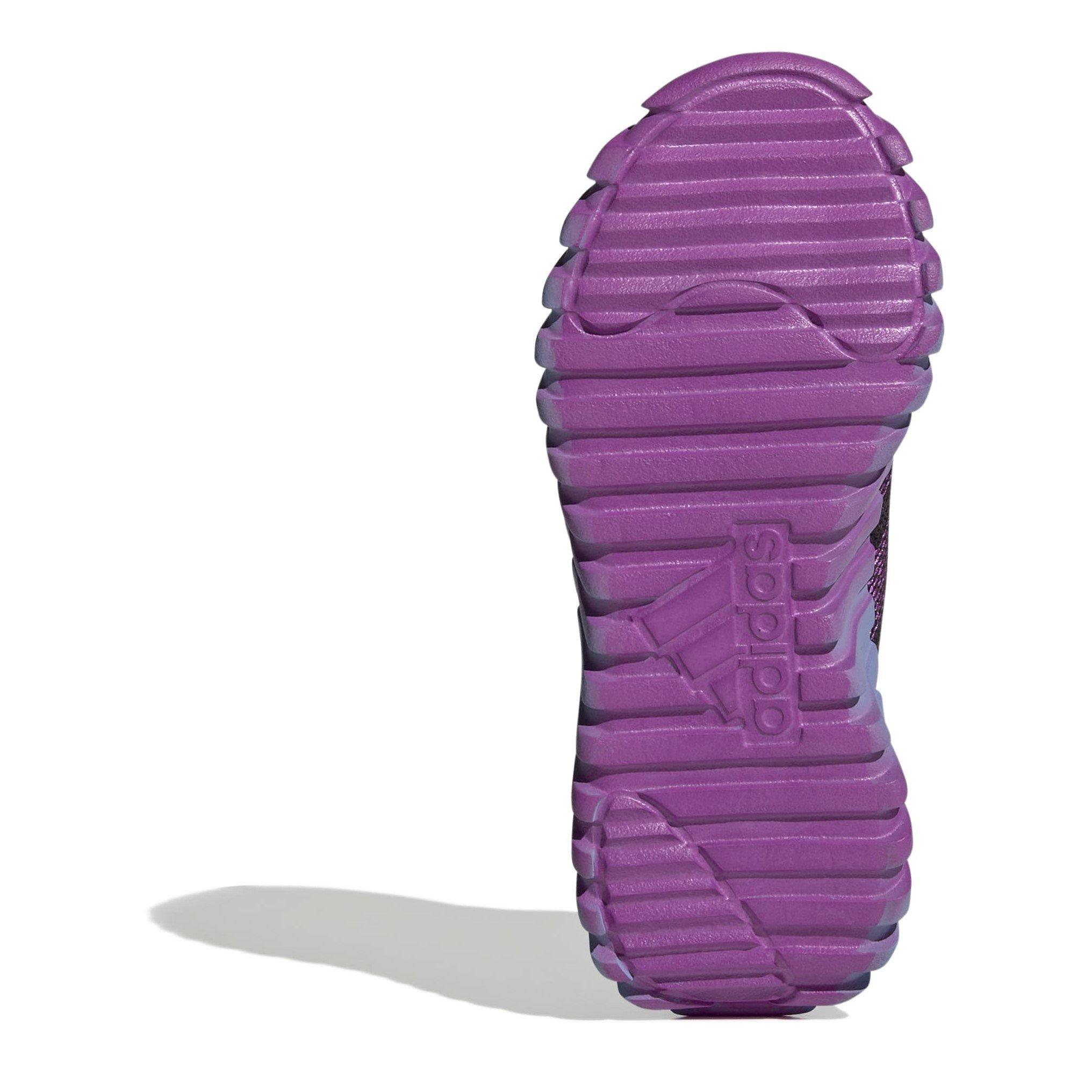 Zwart/Paars - adidas - Kaptir Flow Shoes Kids - 6