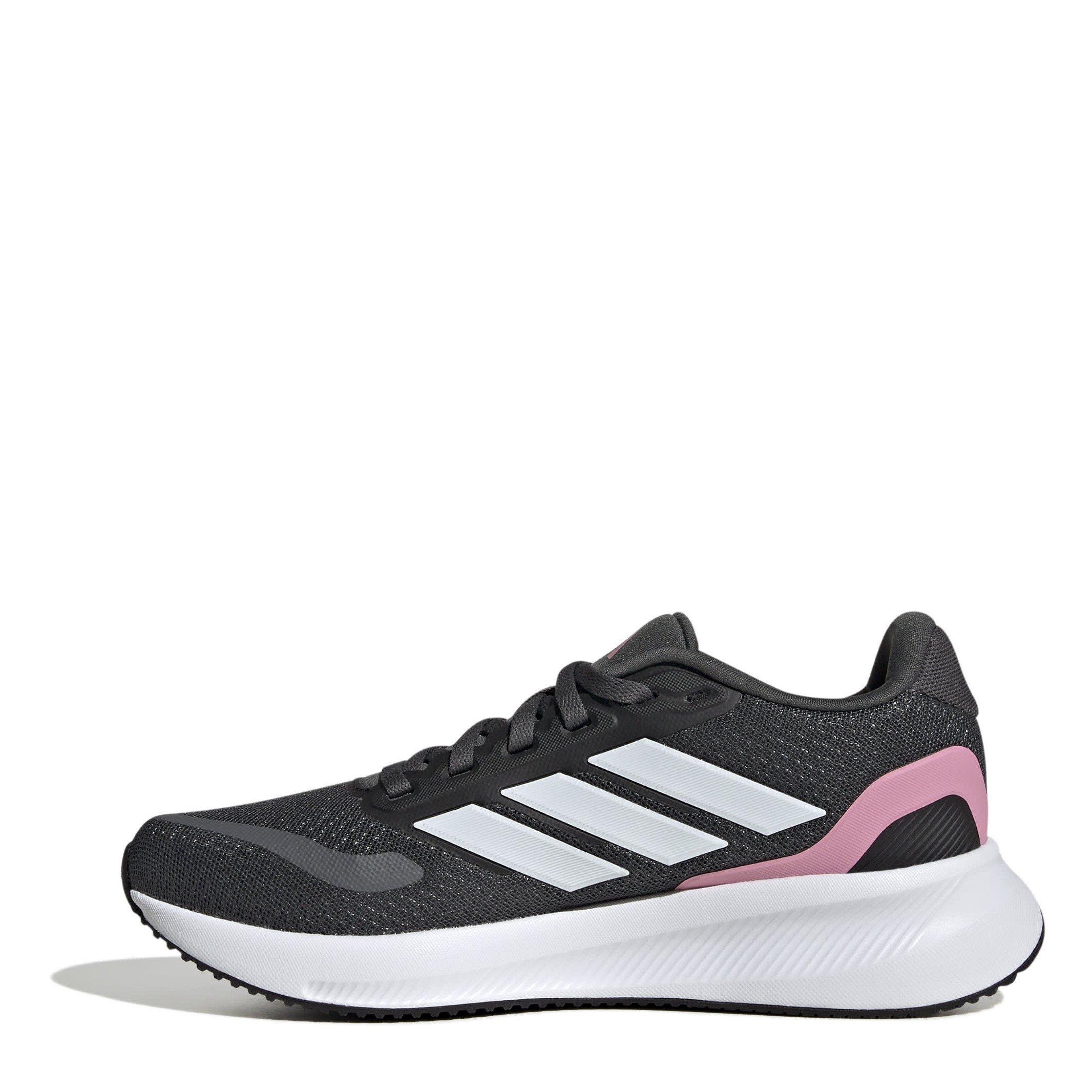 Grey/Pink - adidas - Runfalcon 5 Kids Trainers - 2