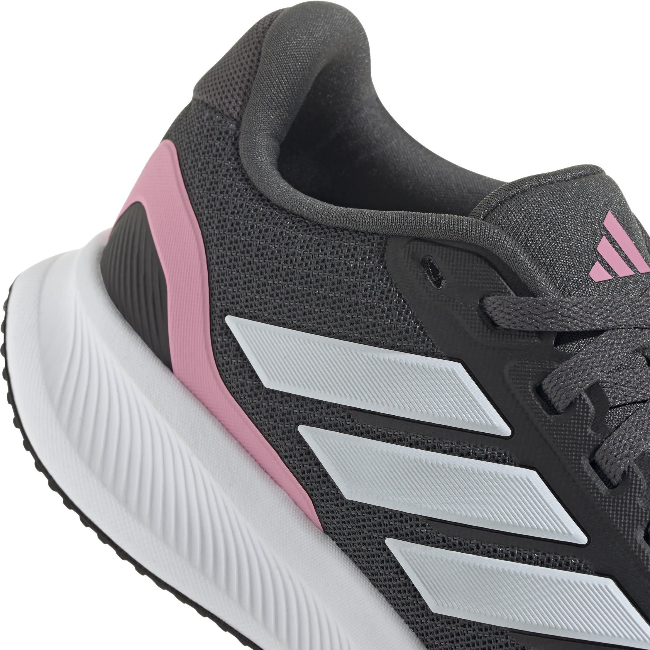 Grey/Pink - adidas - Runfalcon 5 Kids Trainers - 8