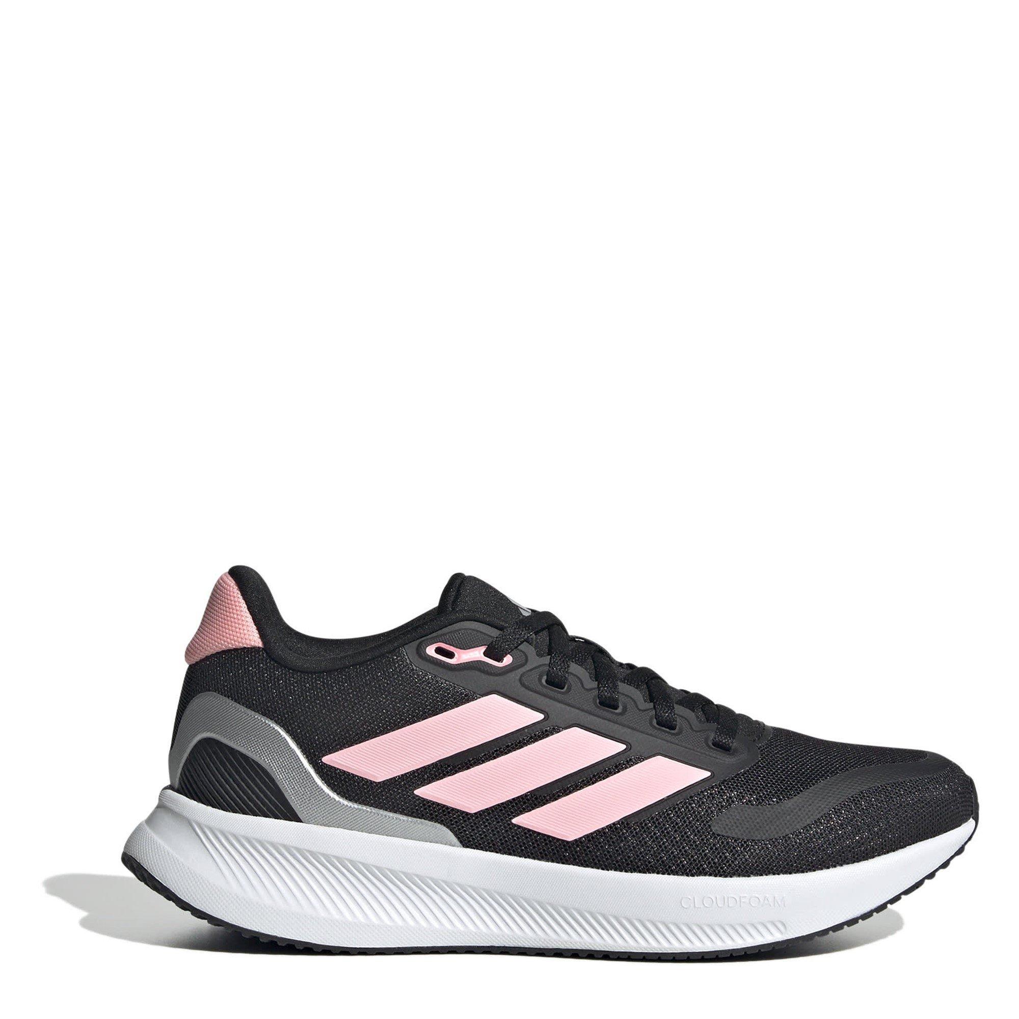 Adidas Girls Runfalcon 5 Kids Trainers - Black/Pink - 5 (38)
