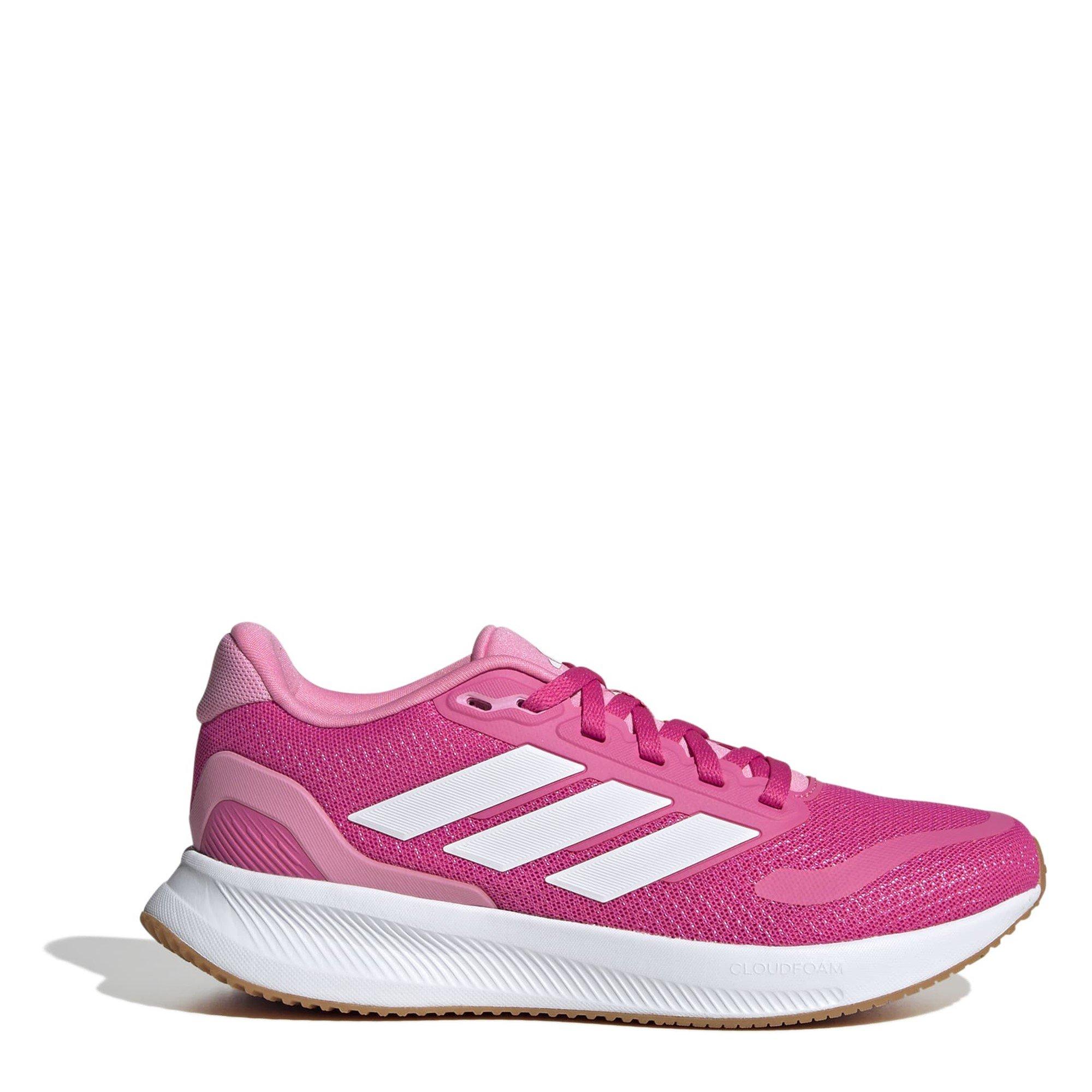 Adidas Girls Runfalcon 5 Kids Trainers - Pink/White - 5 (38)