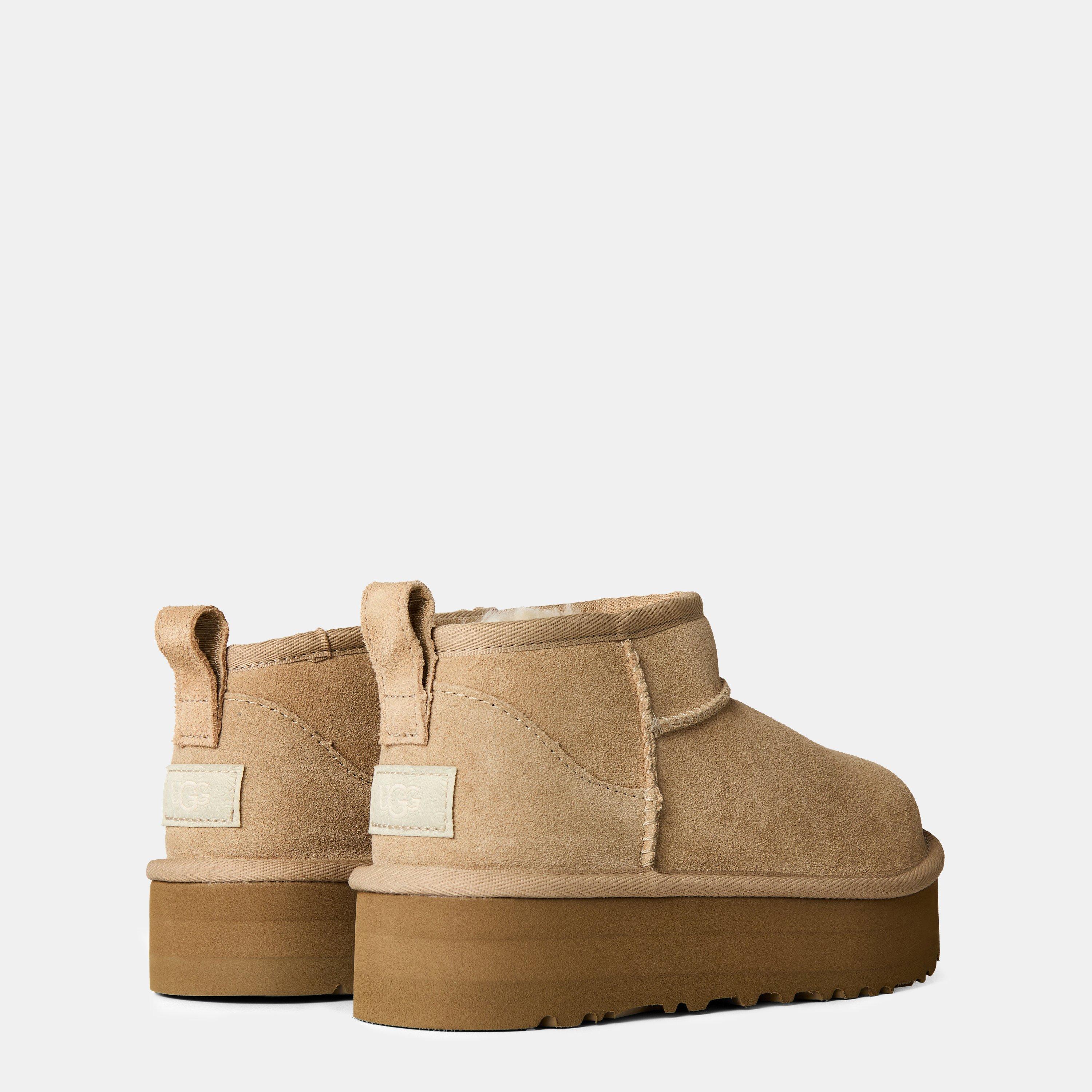 Sand SAN - Ugg - Girls' Ultra Mini Platform Boots - 4