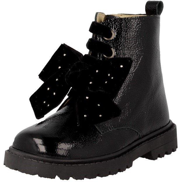 Black - Andanines - Bow Boots Juniors