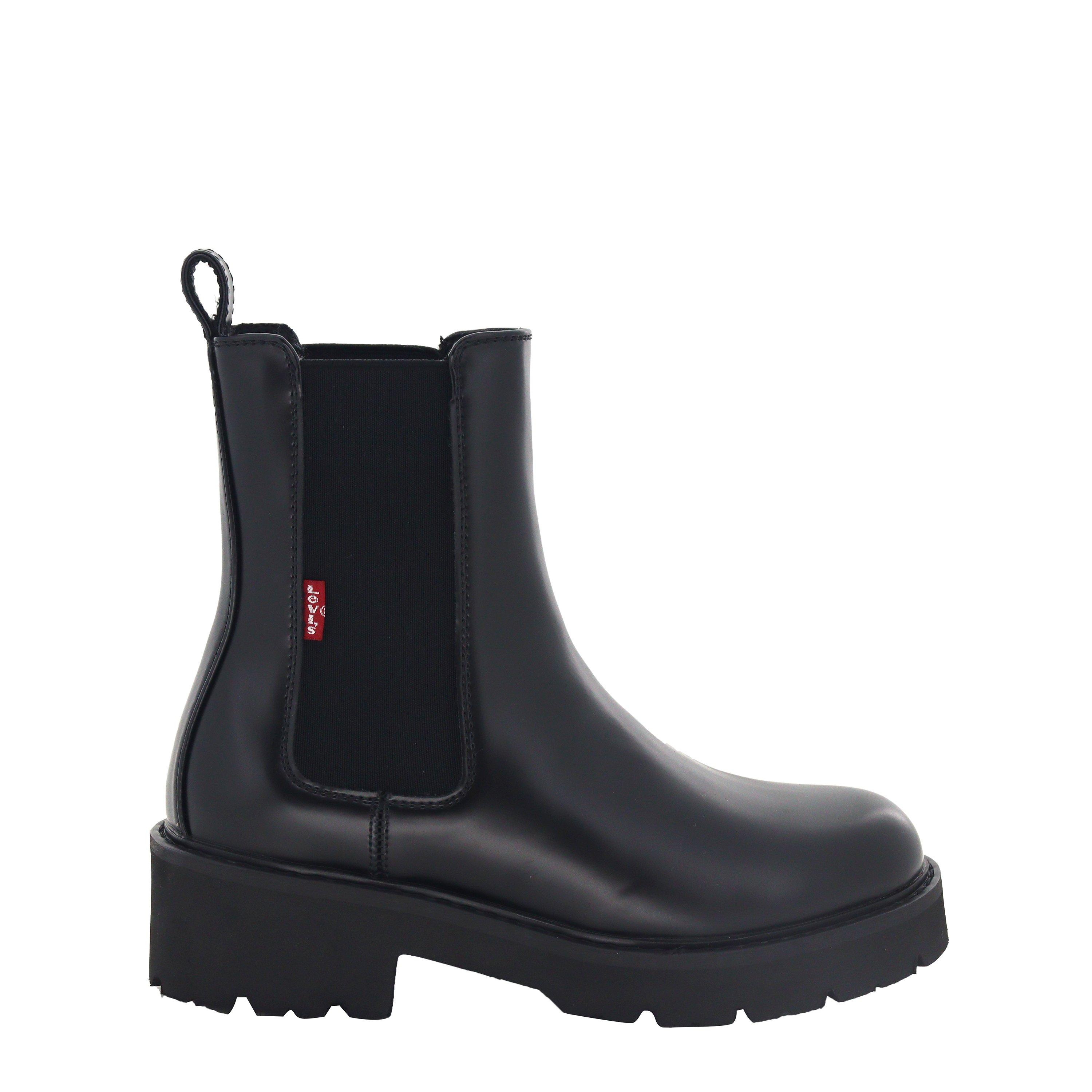 Black 0562 - Levis - Ashley Ankle Boots Juniors - 1