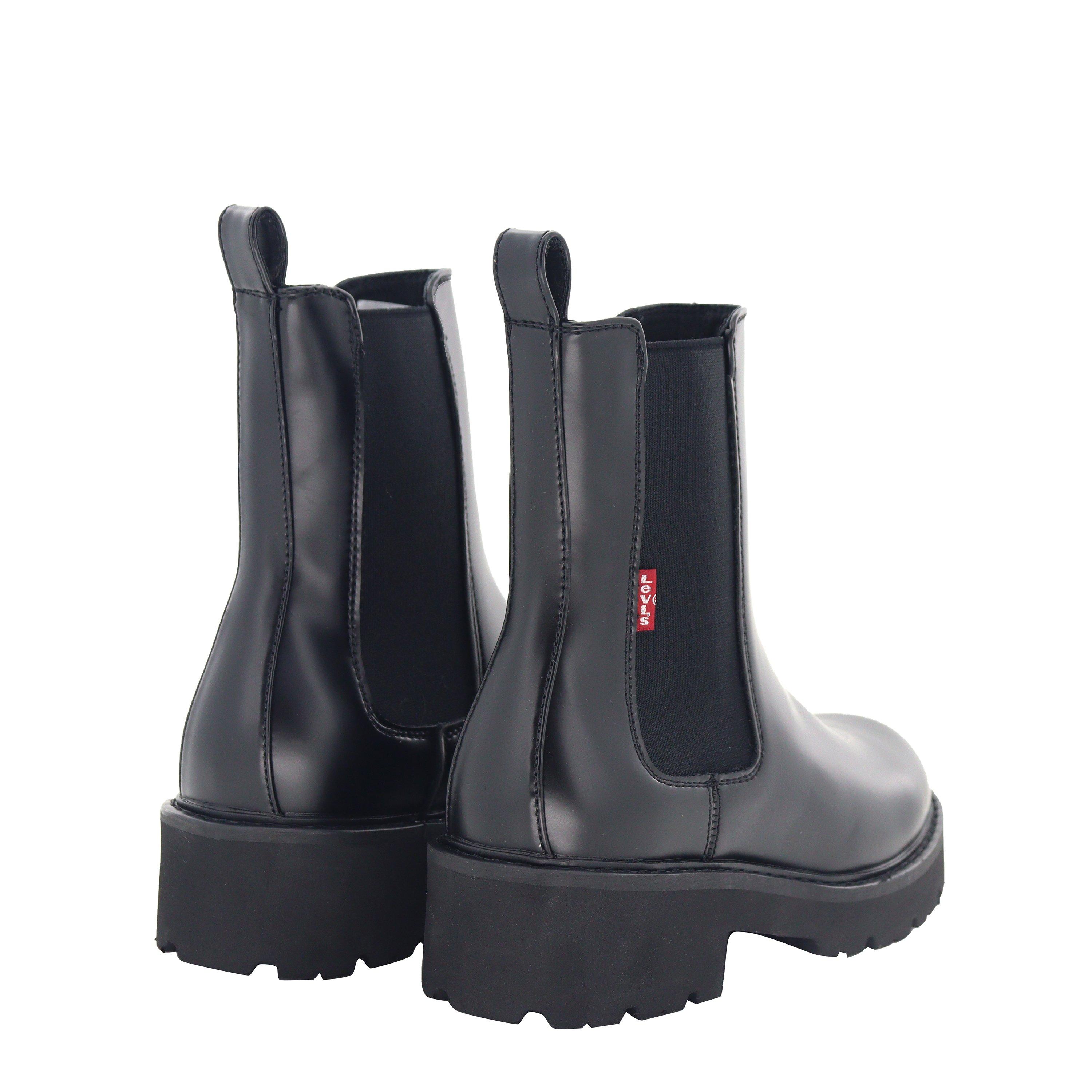 Black 0562 - Levis - Ashley Ankle Boots Juniors - 4