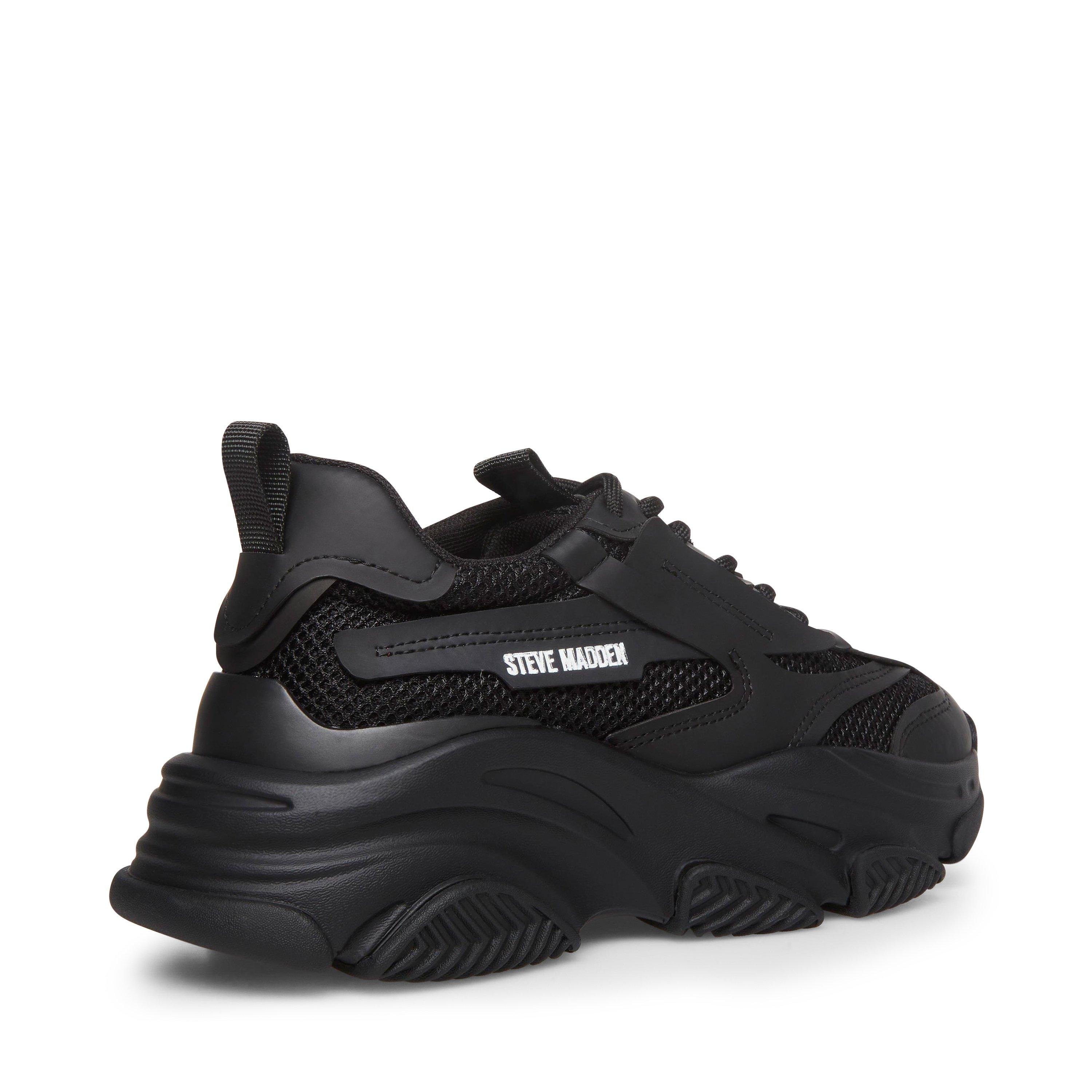 Black - Steve Madden - Girls' Possession Chunky Trainers - 3