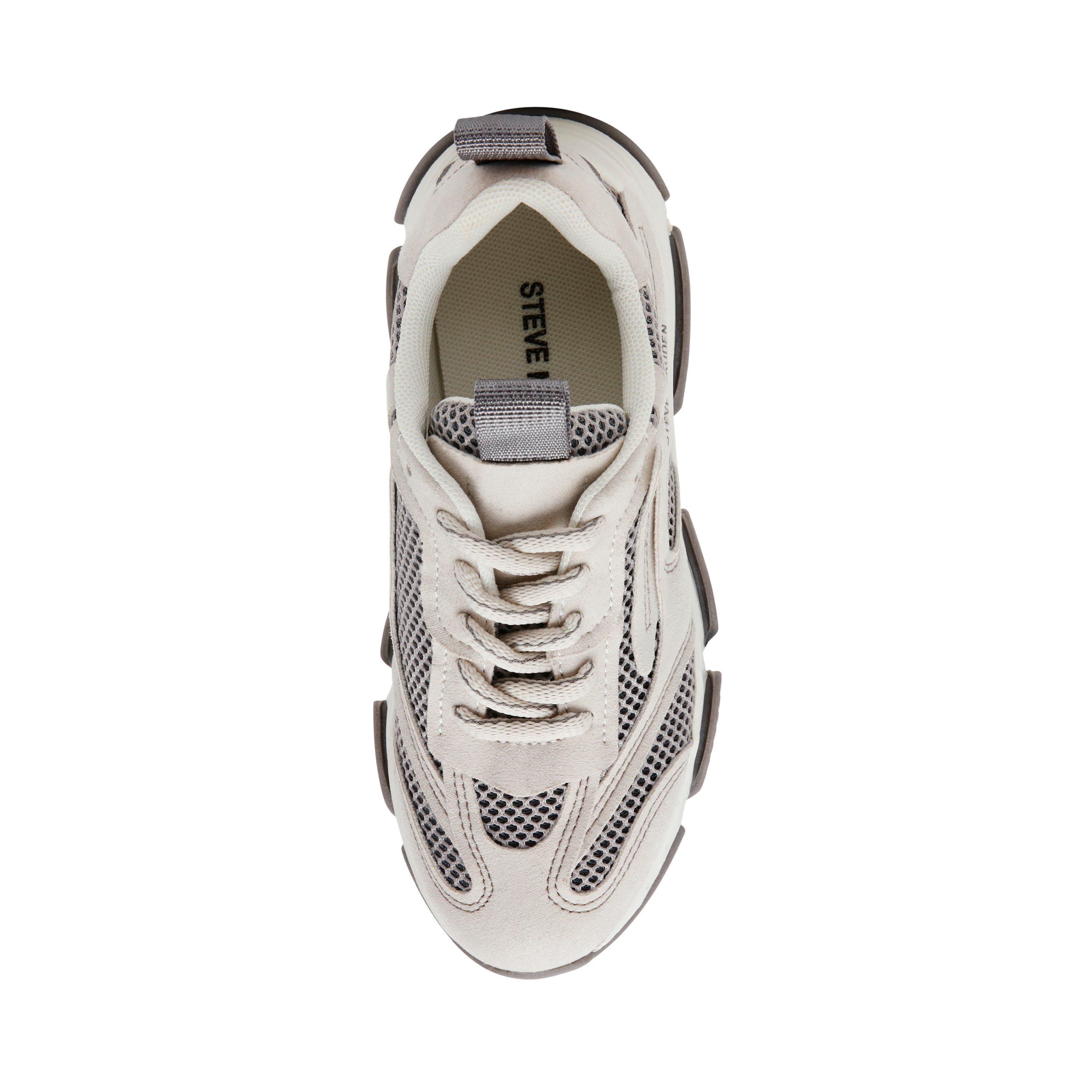 Bone Grey - Steve Madden - Girls' Possession Chunky Trainers - 4