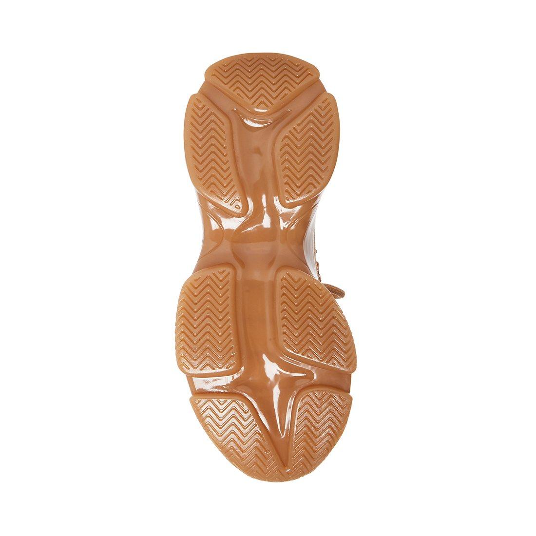 Rose Gold - Steve Madden - Girls' Maxima Crystal Low-Top Heritage Runners - 7