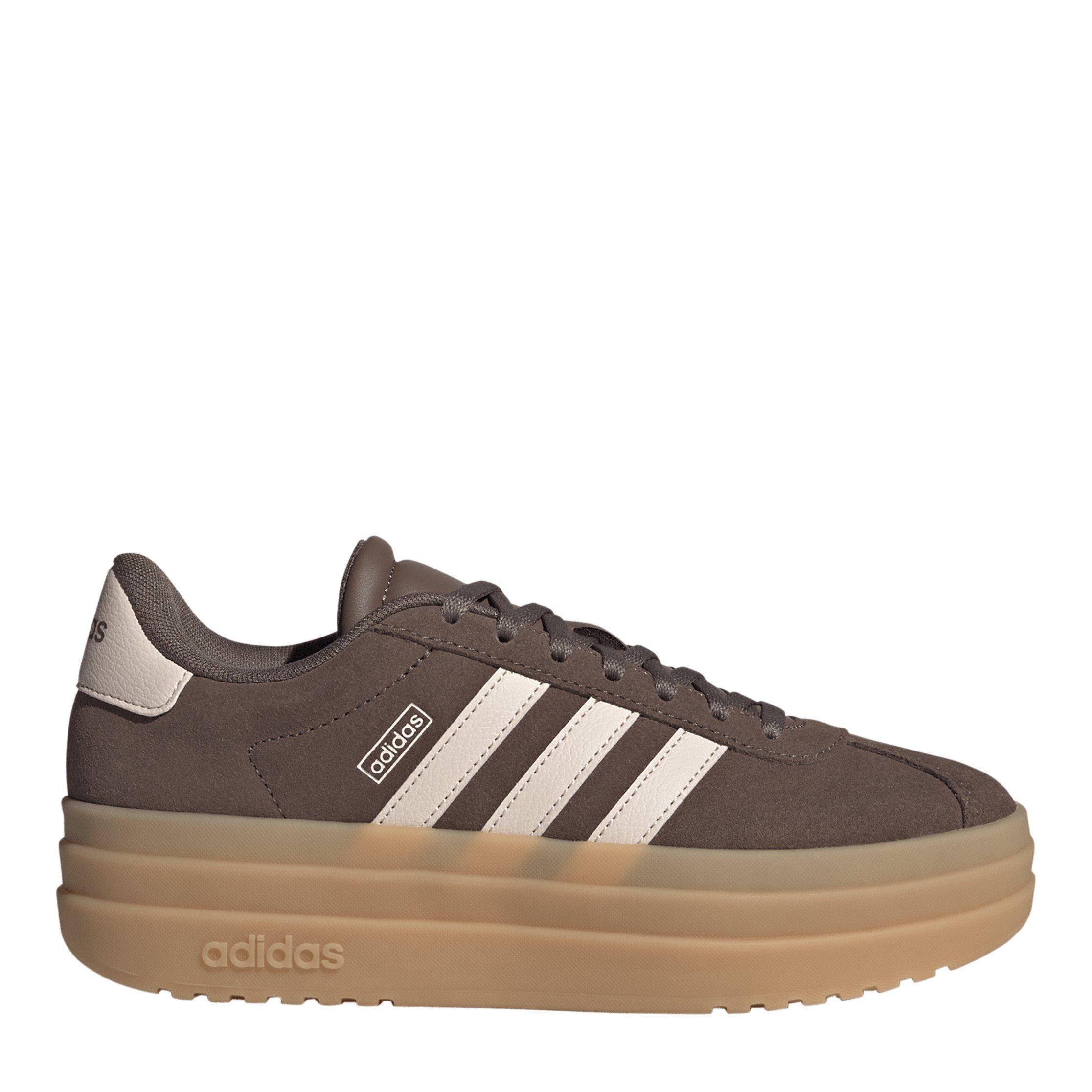 Adidas Girls Vl Court Bold Low-Top Trainers - Earth Strata - 5.5 (38.7)