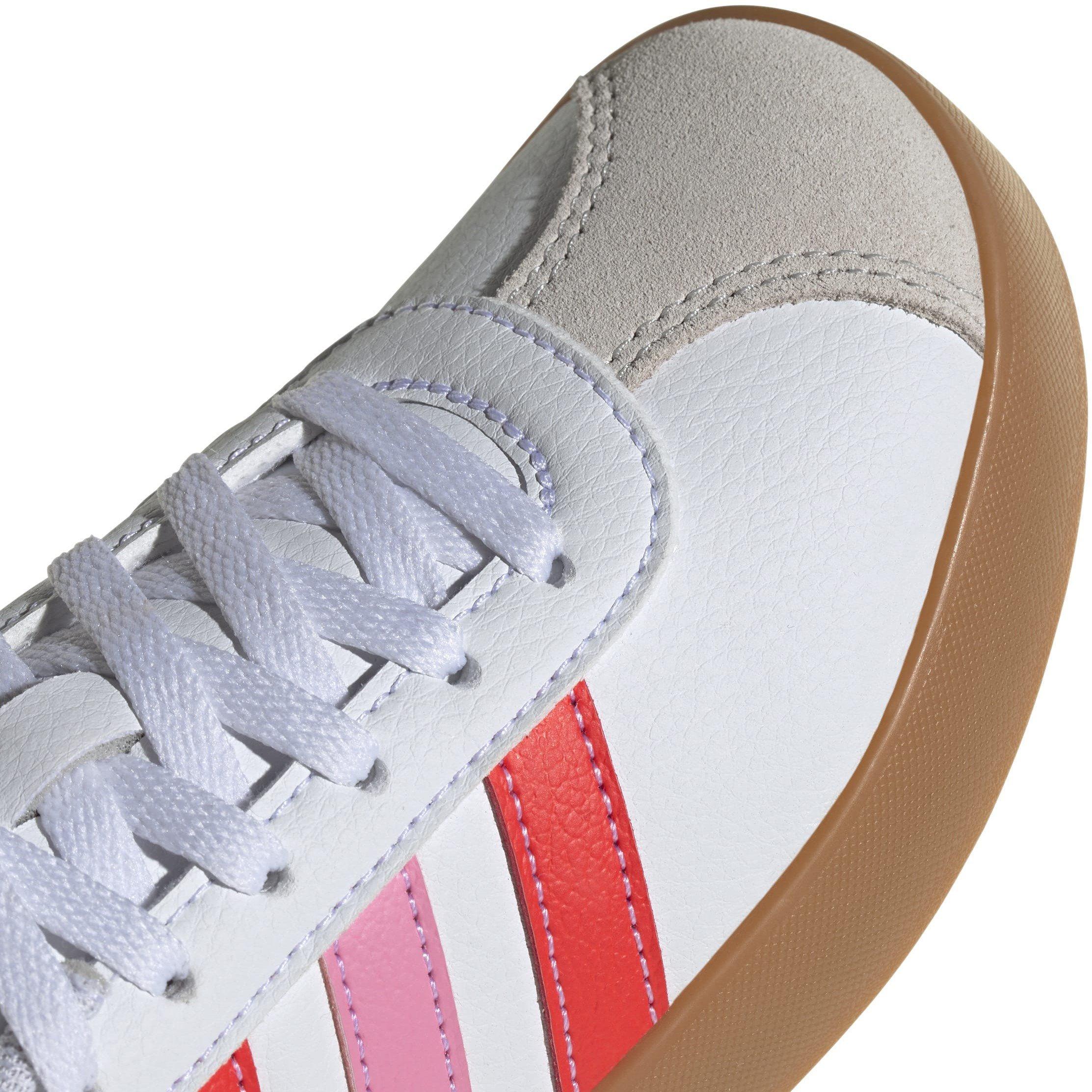 White/Red/Pink - adidas - VL Court 3.0 Shoes Juniors - 7