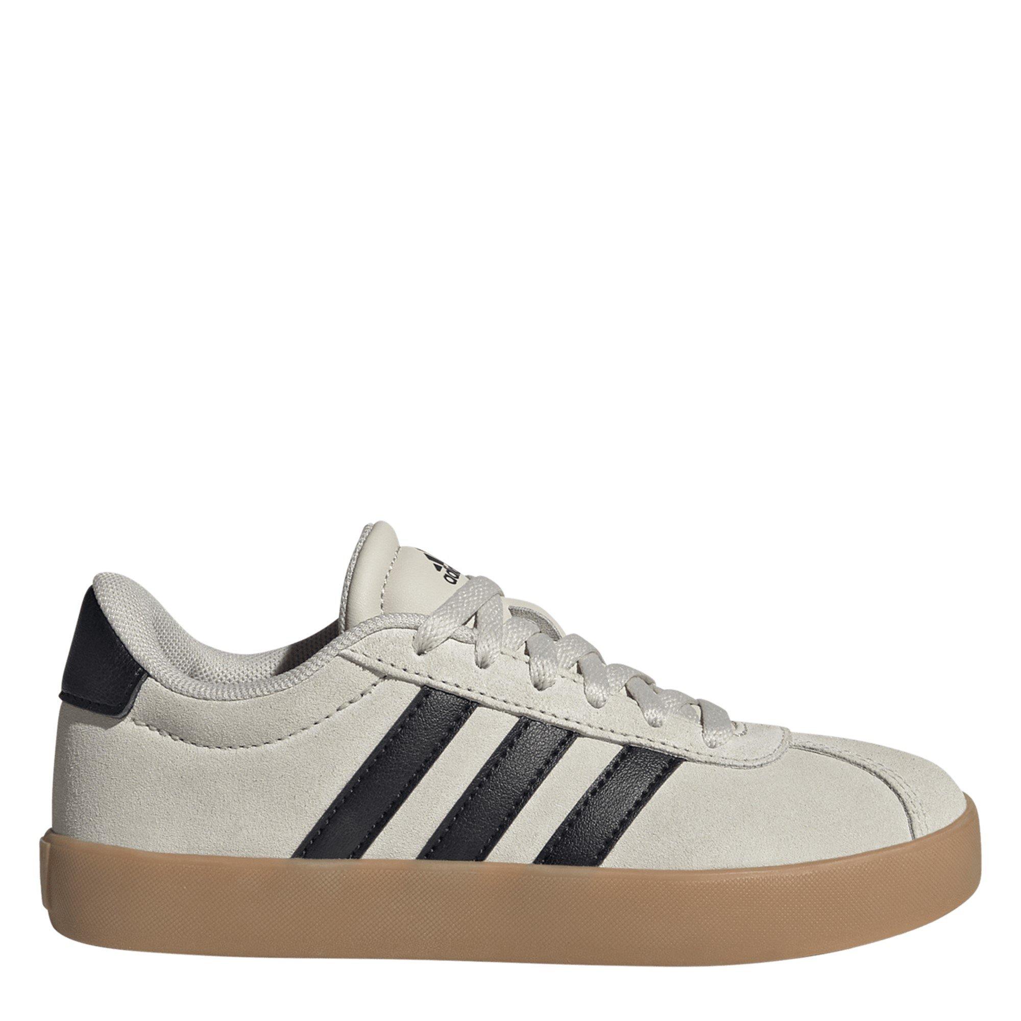 Adidas Girls Vl Court 3.0 Shoes Juniors - Alumina - 5.5 (38.7)
