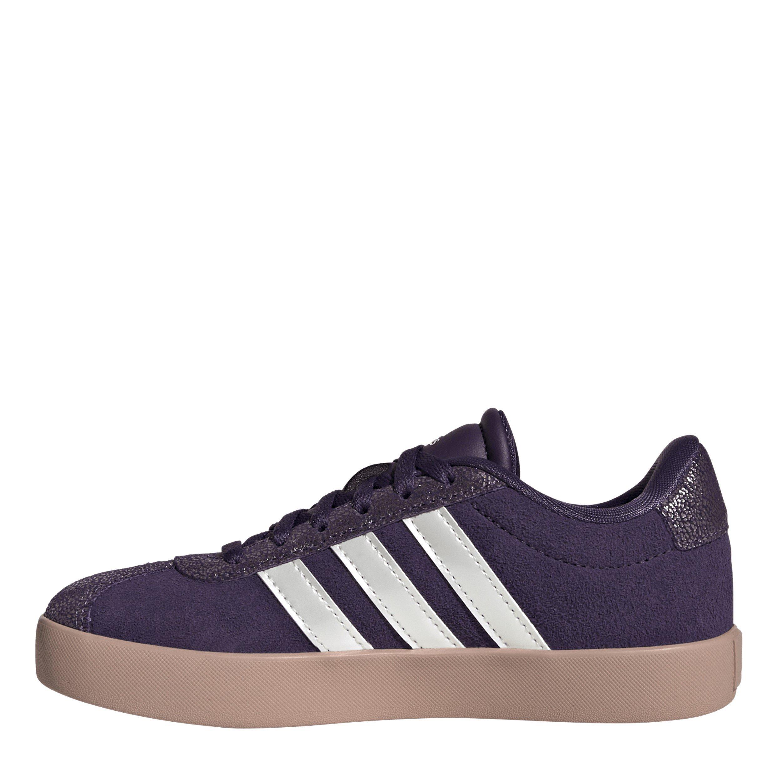 Aura Plum - adidas - VL Court 3.0 Shoes Juniors - 2