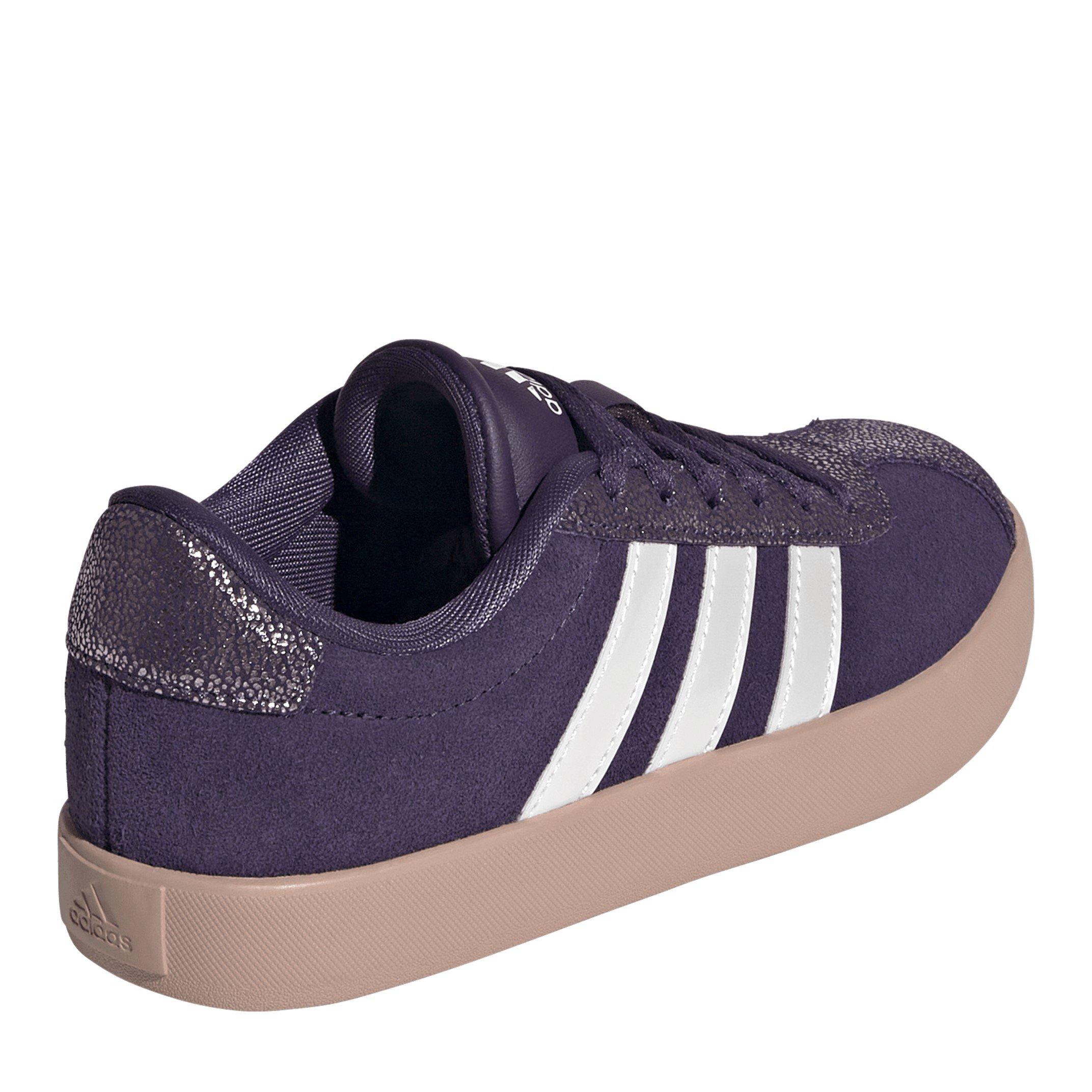 Aura Plum - adidas - VL Court 3.0 Shoes Juniors - 4