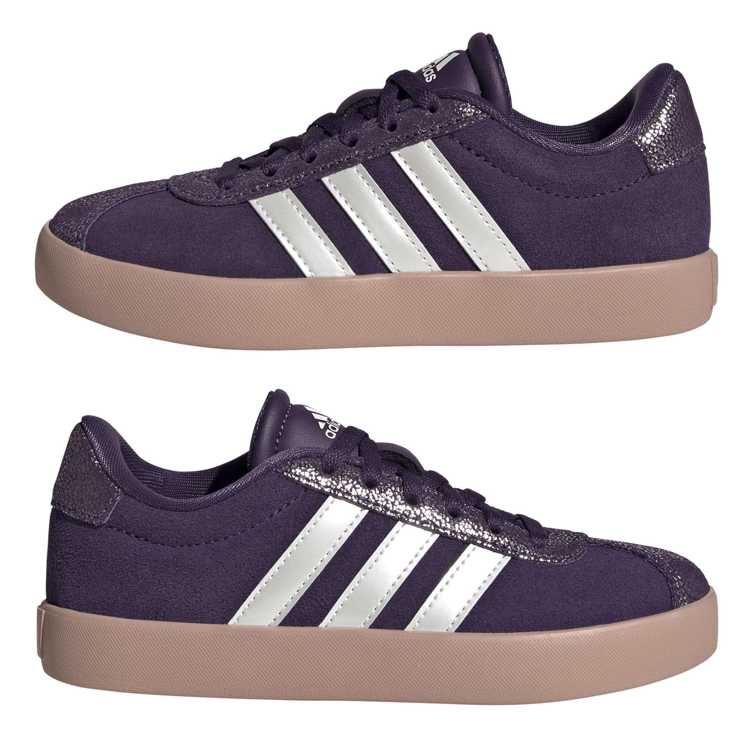 Aura Plum - adidas - VL Court 3.0 Shoes Juniors - 9
