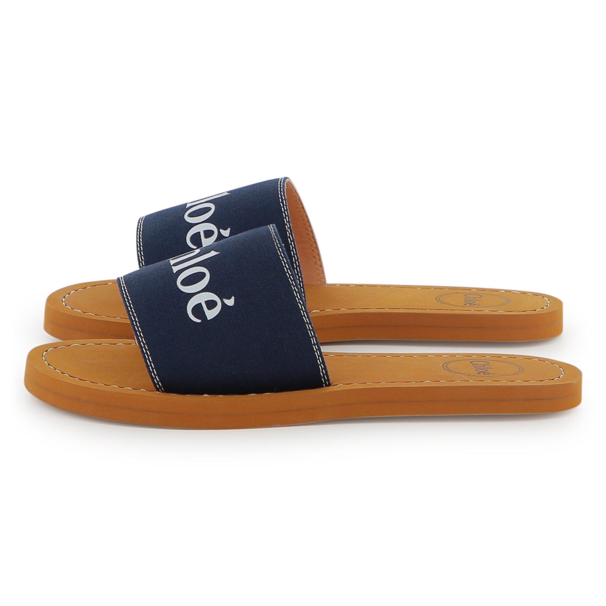 Chloe Logo Sandals Juniors