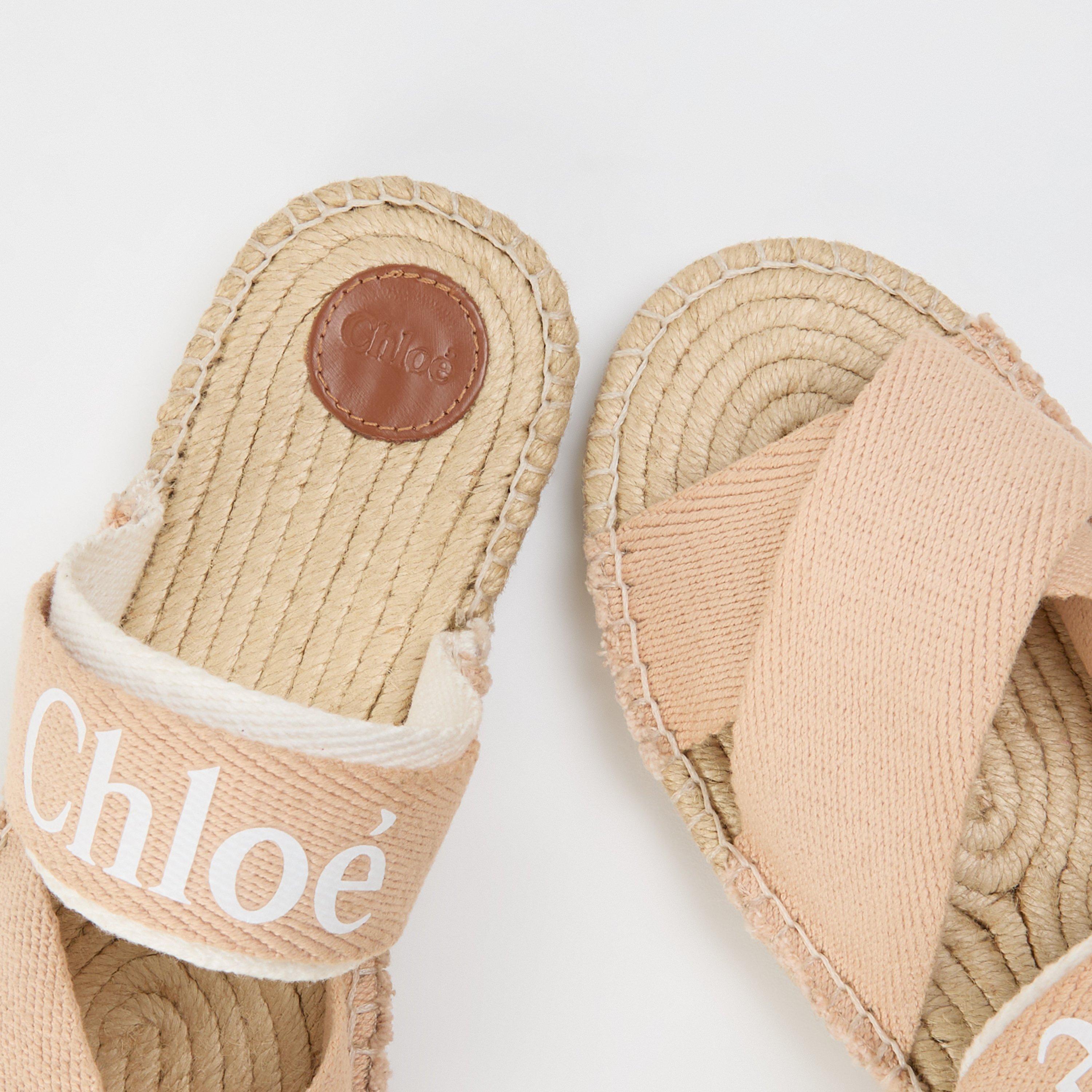 Stone 231 - Chloe - Mila Logo Sandals Juniors - 5