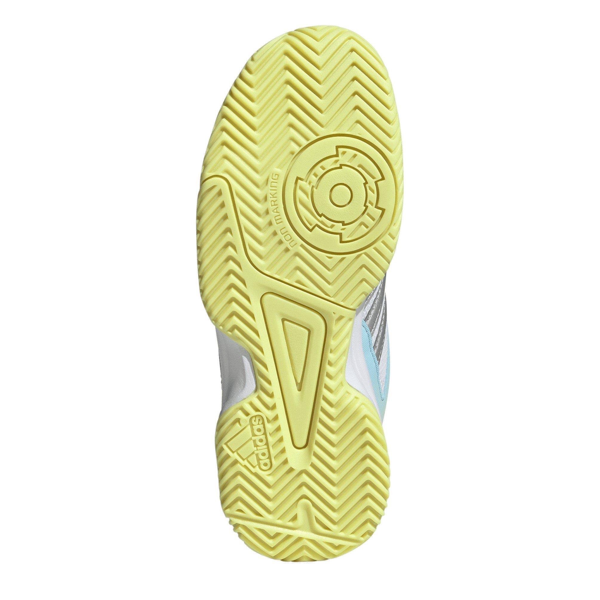Wht/Lemon - adidas - Adidas Netcourt K Jn63 - 6