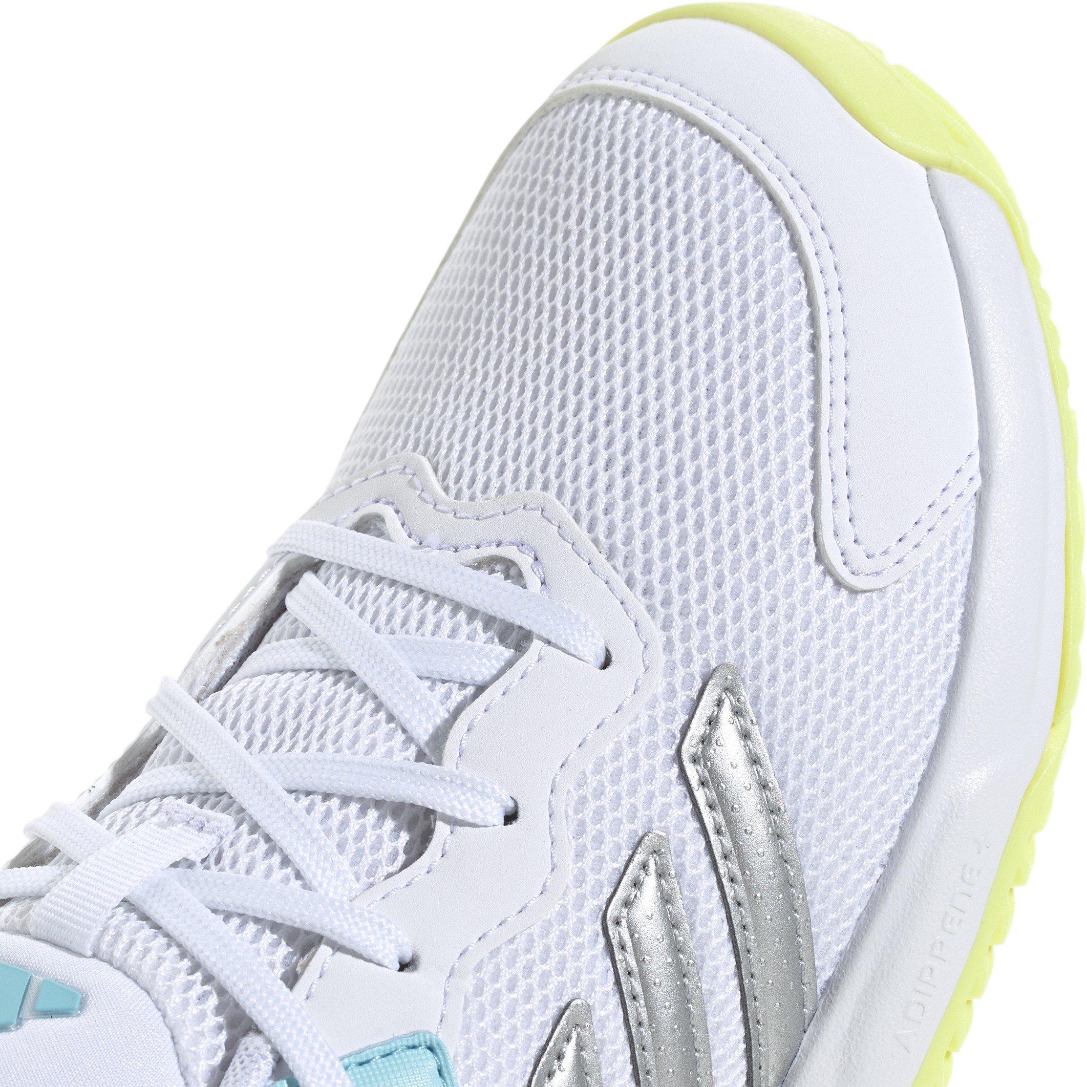 Wht/Lemon - adidas - Adidas Netcourt K Jn63 - 7