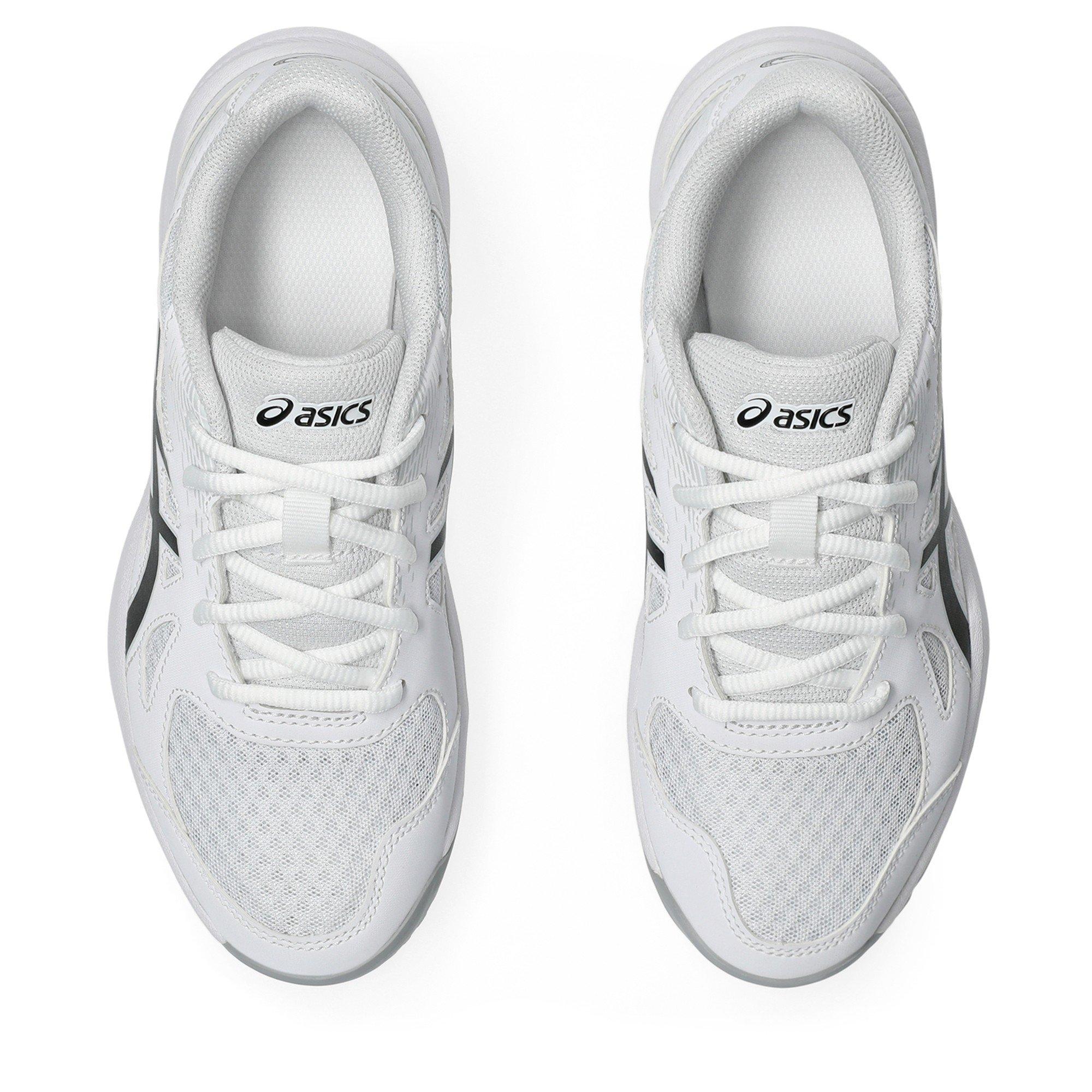 Weiß/Schwarz - Asics - Asics Upcourt 6 Gs Netball Shoes Girls - 6
