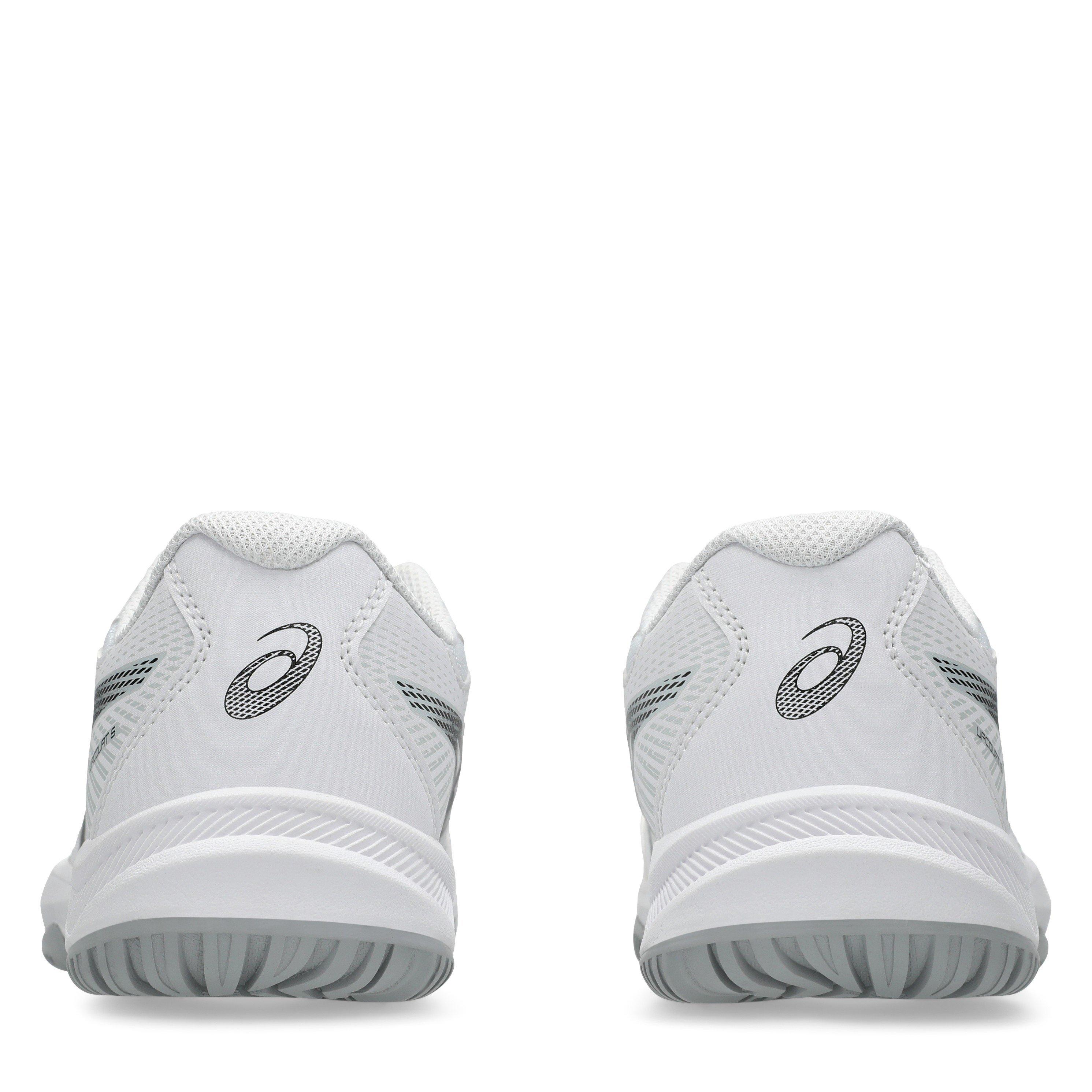 Weiß/Schwarz - Asics - Asics Upcourt 6 Gs Netball Shoes Girls - 7