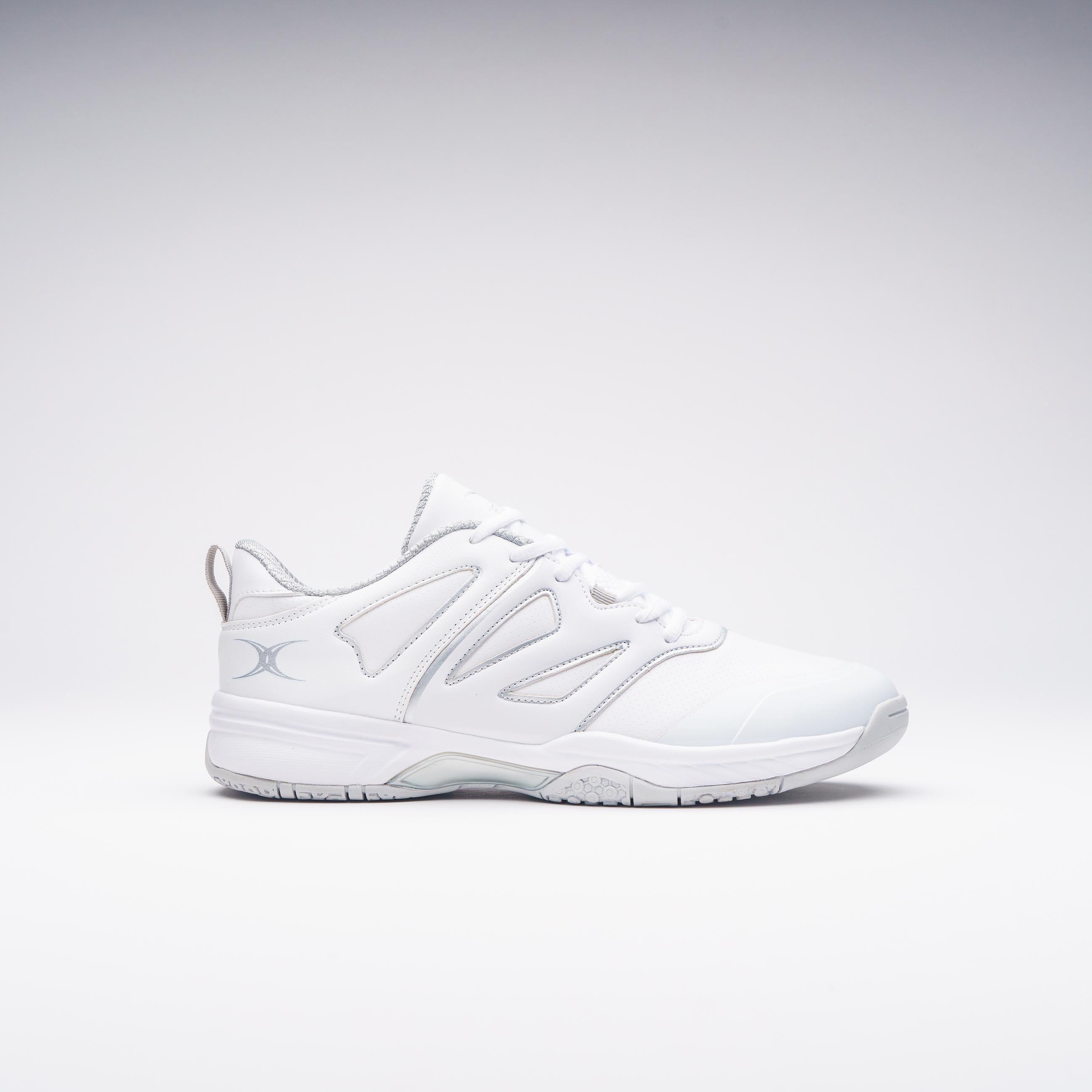 White/Silver - Gilbert - Volt Netball Shoes - 2