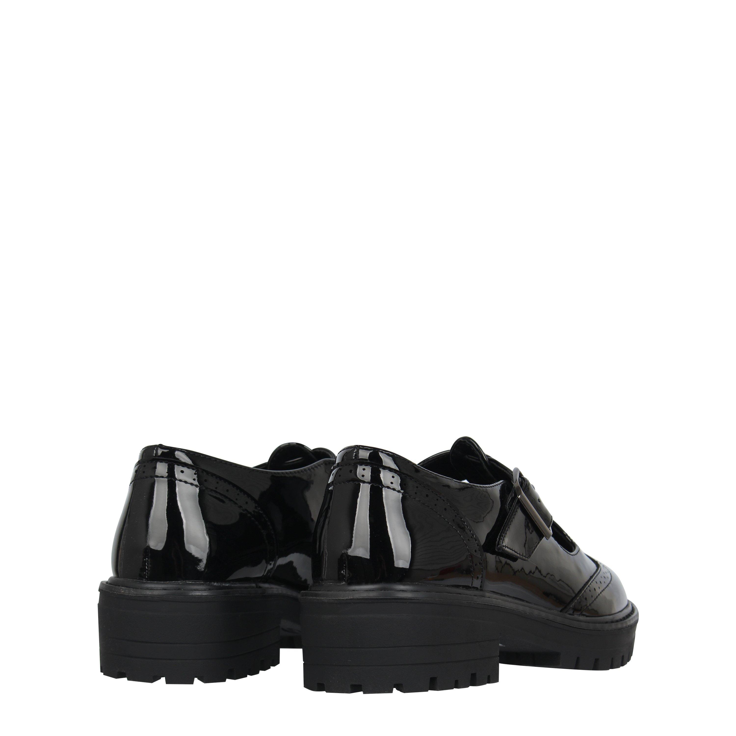Cuir verni noir - Miso - Chunk T-Bar Shoes Juniors - 4