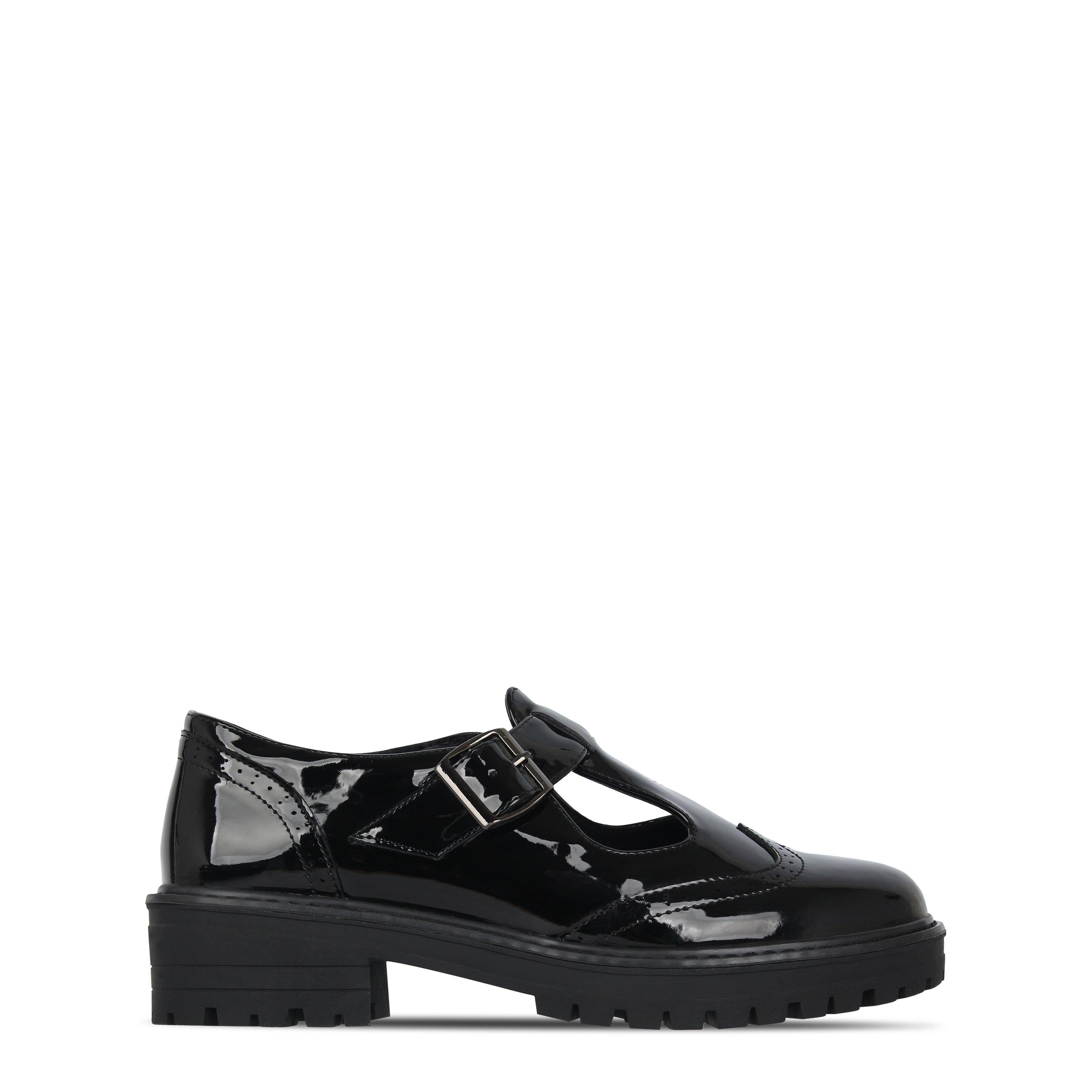 Black/Patent - Miso - Chunk T-Bar Shoes Juniors - 1