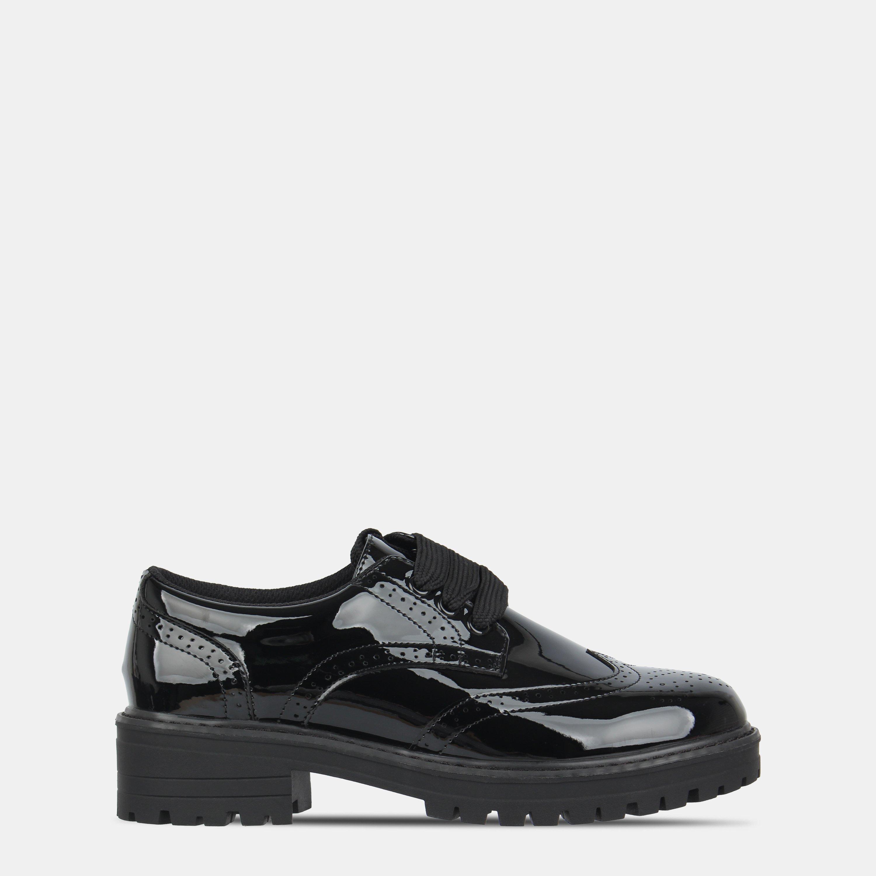 Chunk Brogue Junior Girls Shoes