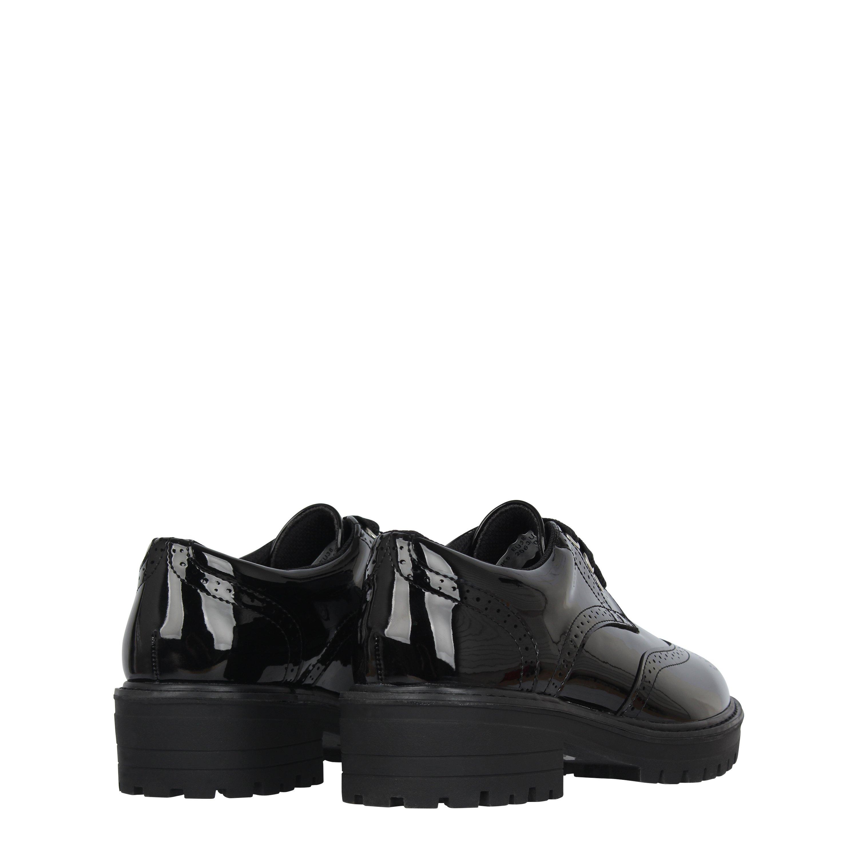 Vernice nera - Miso - Chunk Brogue Junior Girls Shoes - 4