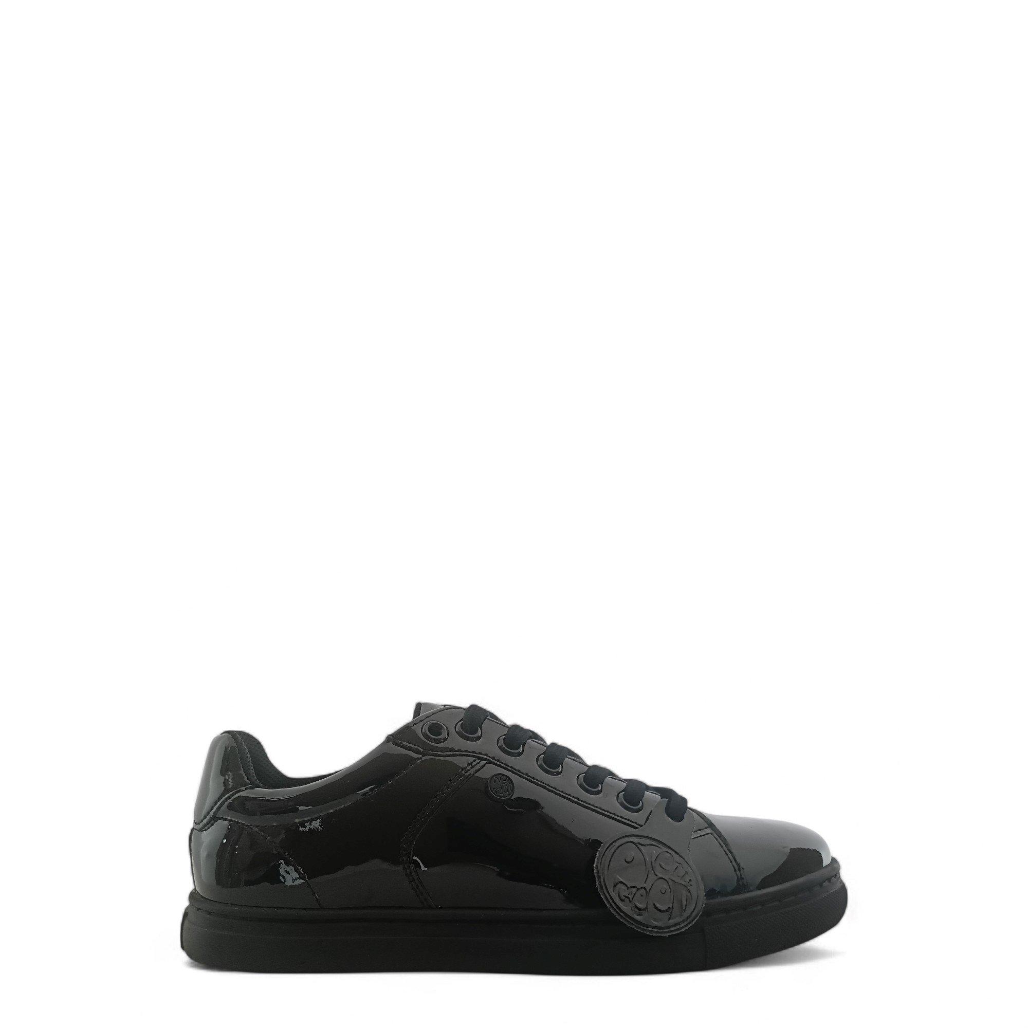 Black/Patent - Pretty Green - Kids' Moc Toe Formal Shoes - 1