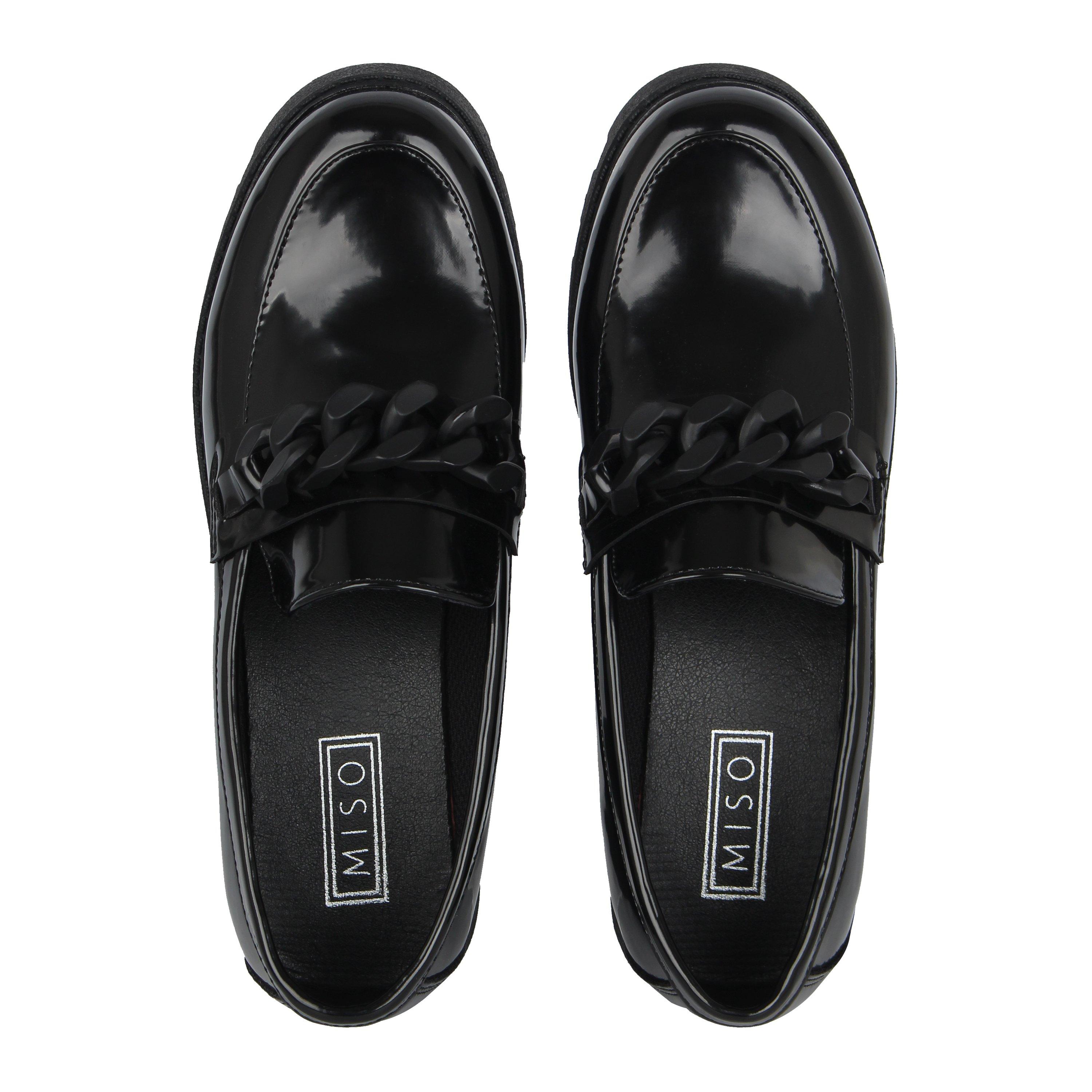 Black - Miso - Snaff Loafers Junior Girls - 5